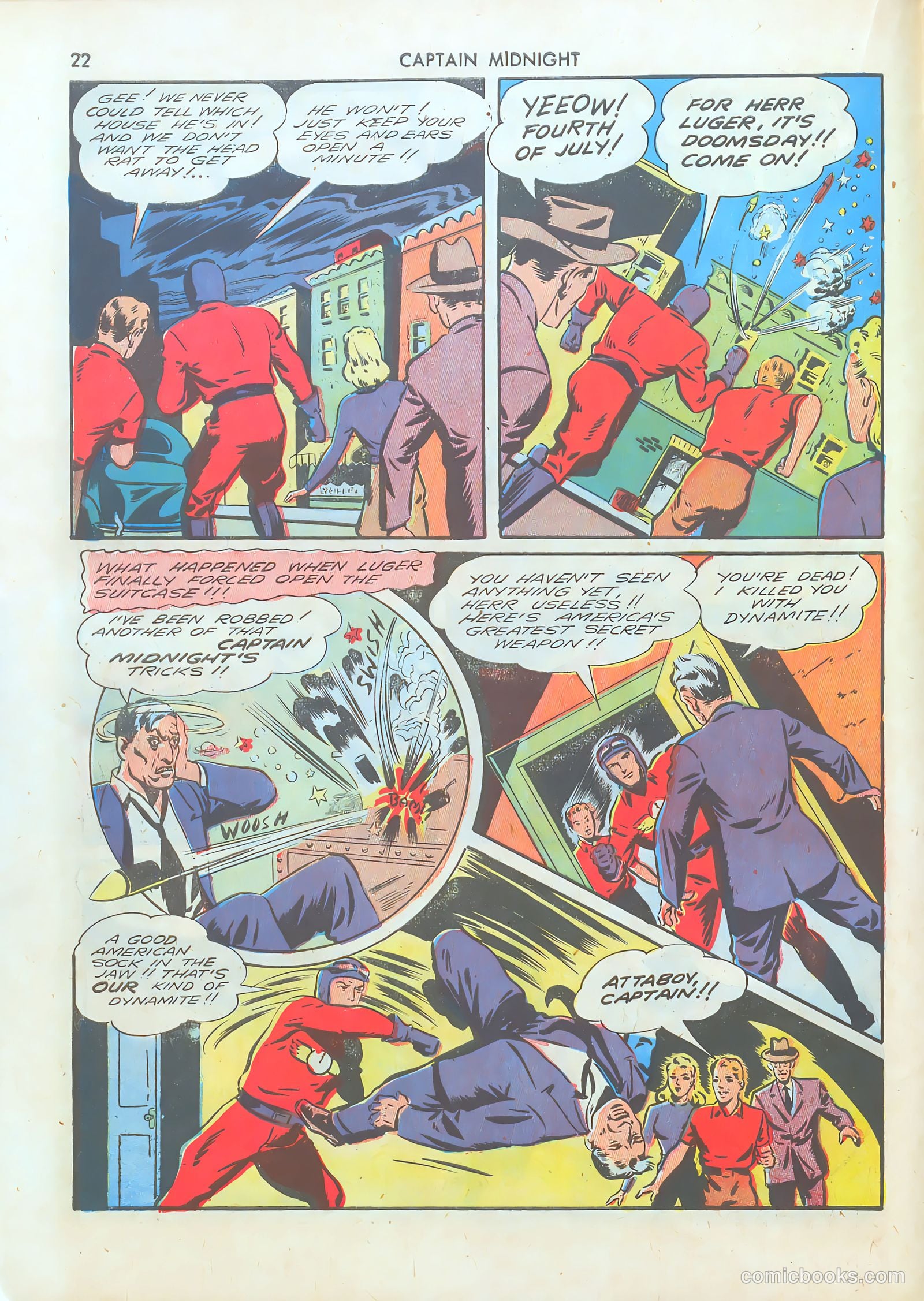 Captain Midnight #1 — page 22 of 68