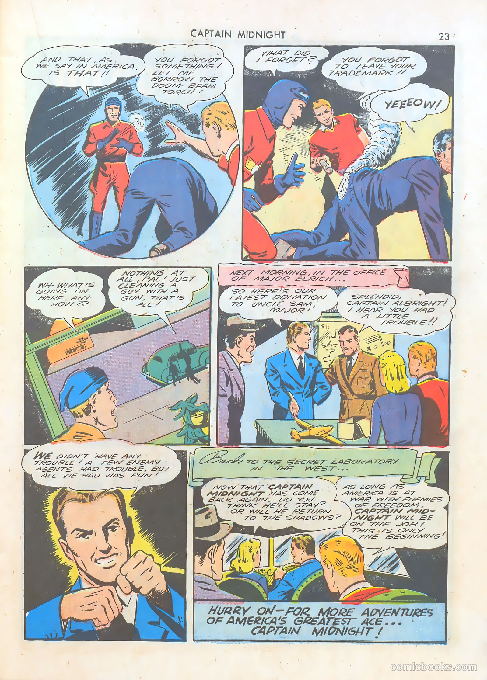 Captain Midnight #1 — page 23 of 68