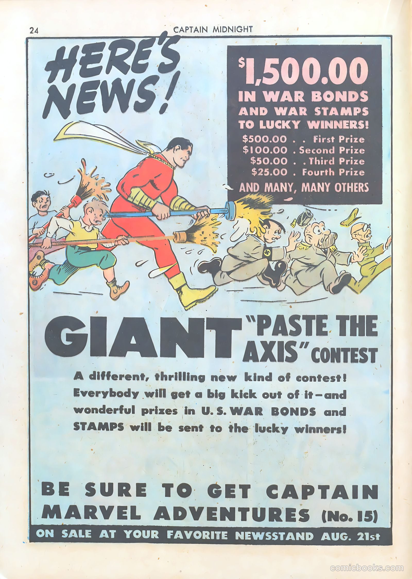 Captain Midnight #1 — page 24 of 68