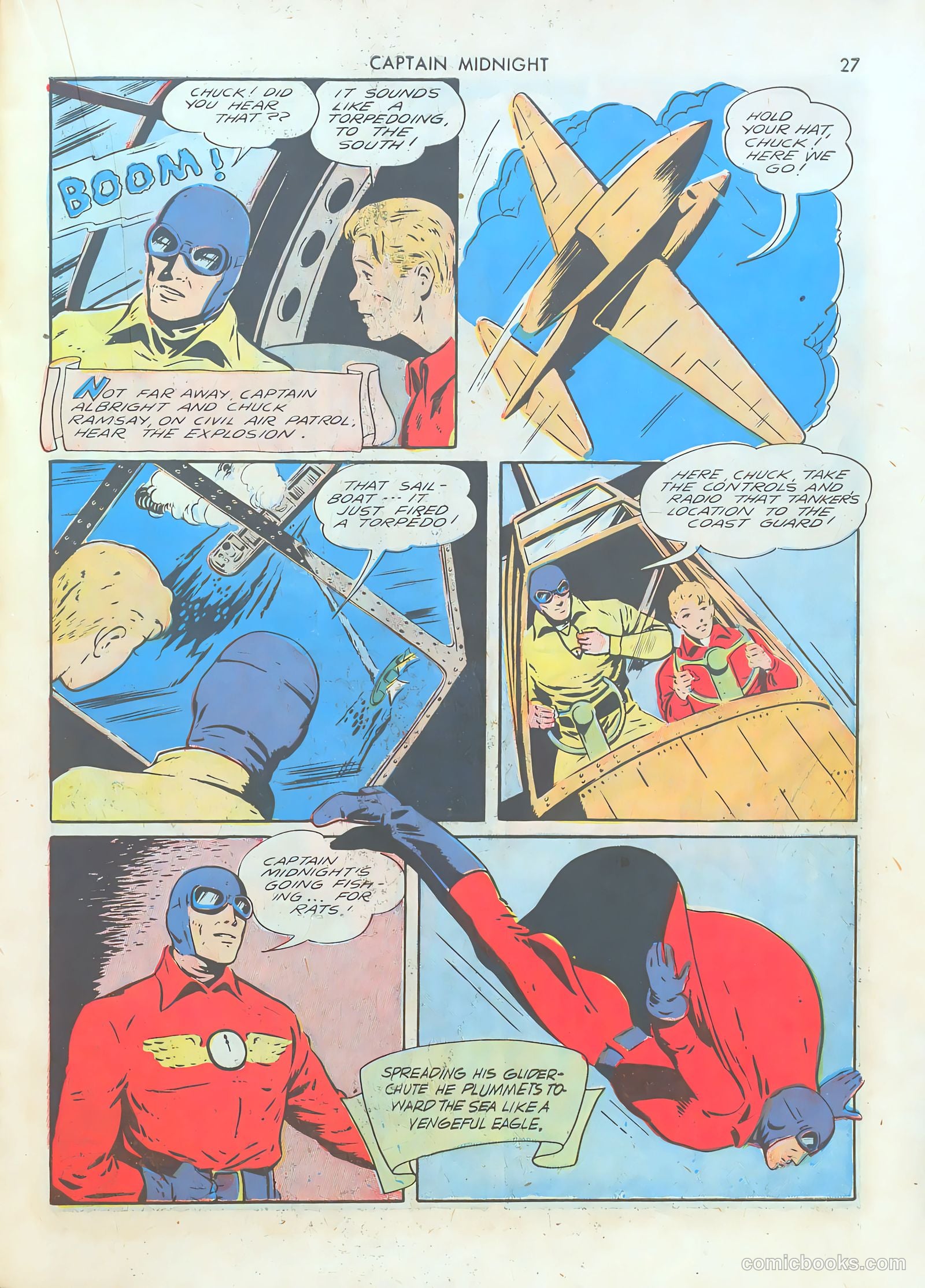 Captain Midnight #1 — page 27 of 68