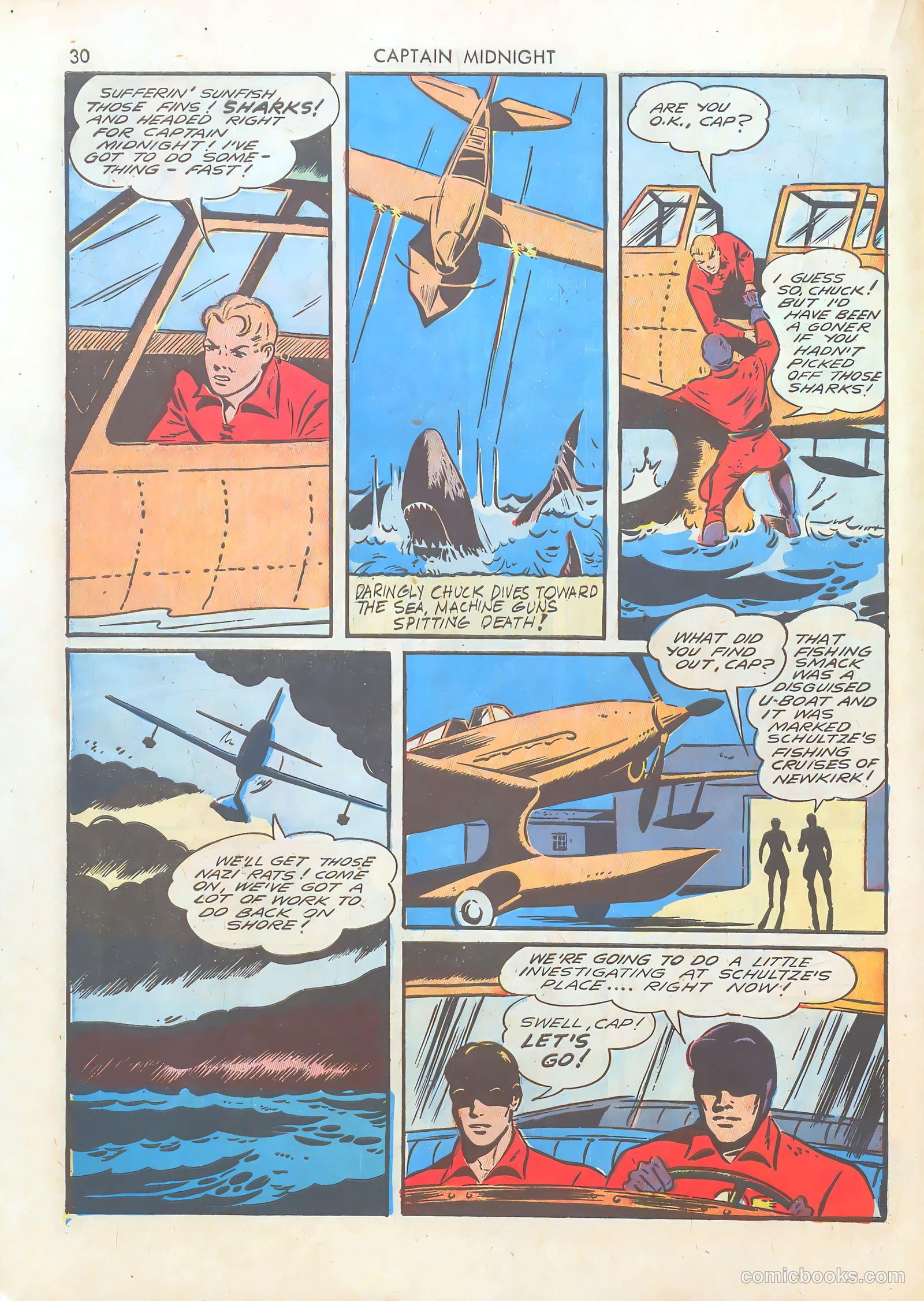 Captain Midnight #1 — page 30 of 68