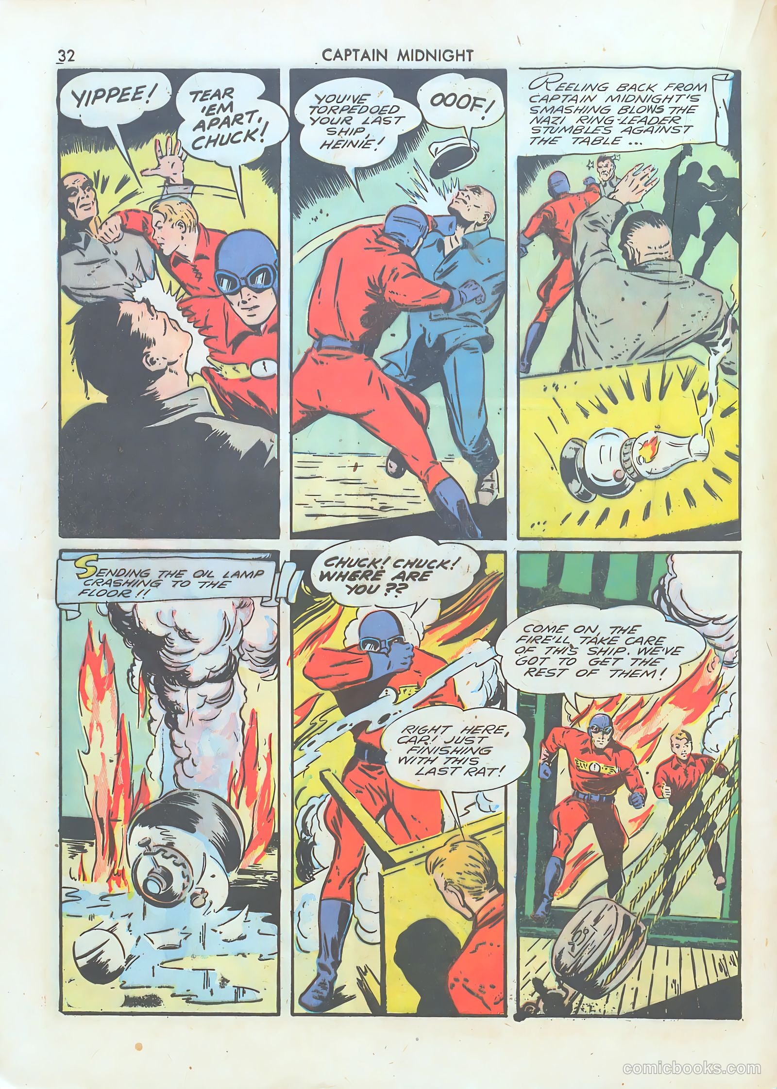 Captain Midnight #1 — page 32 of 68