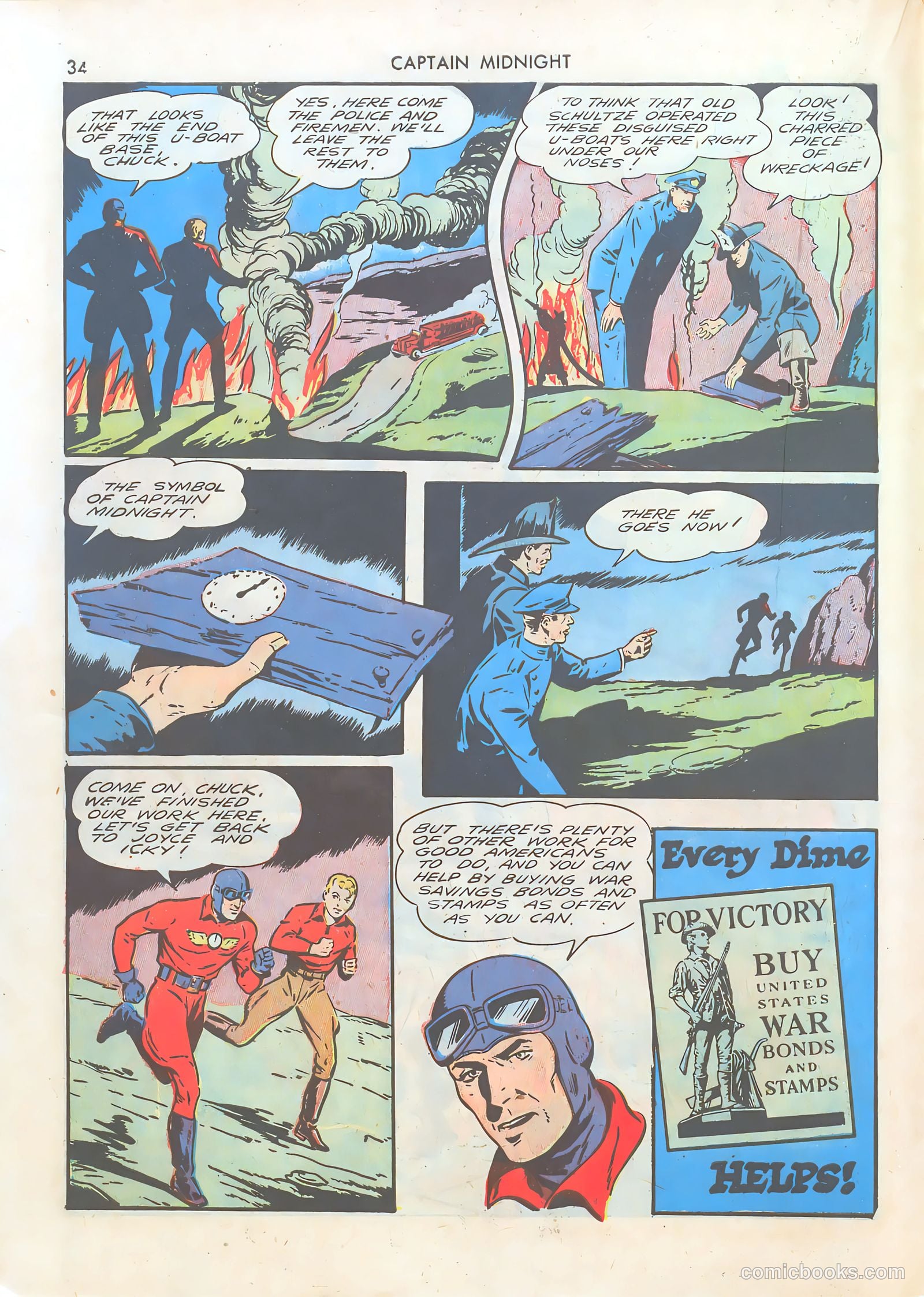 Captain Midnight #1 — page 34 of 68