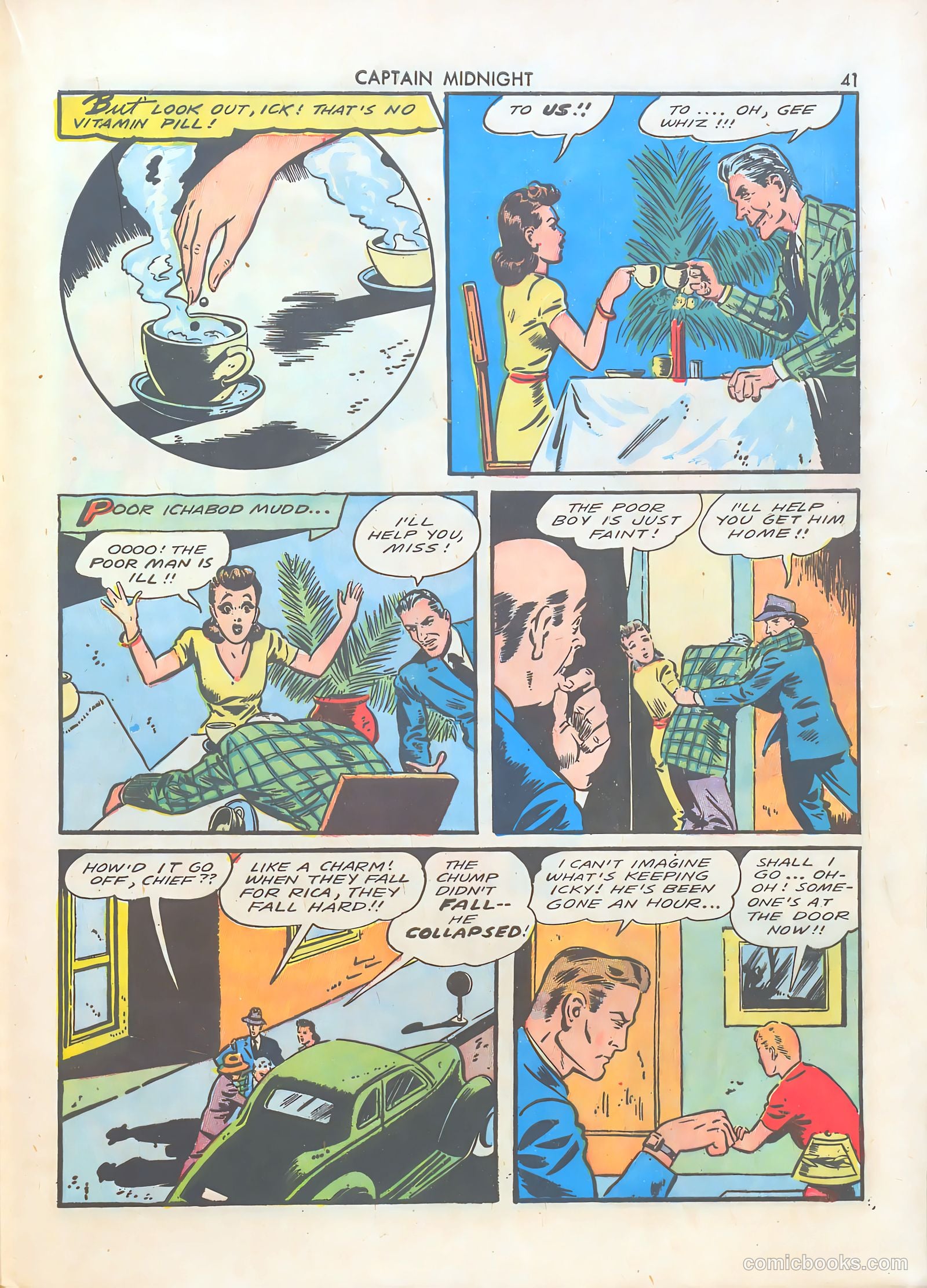 Captain Midnight #1 — page 41 of 68