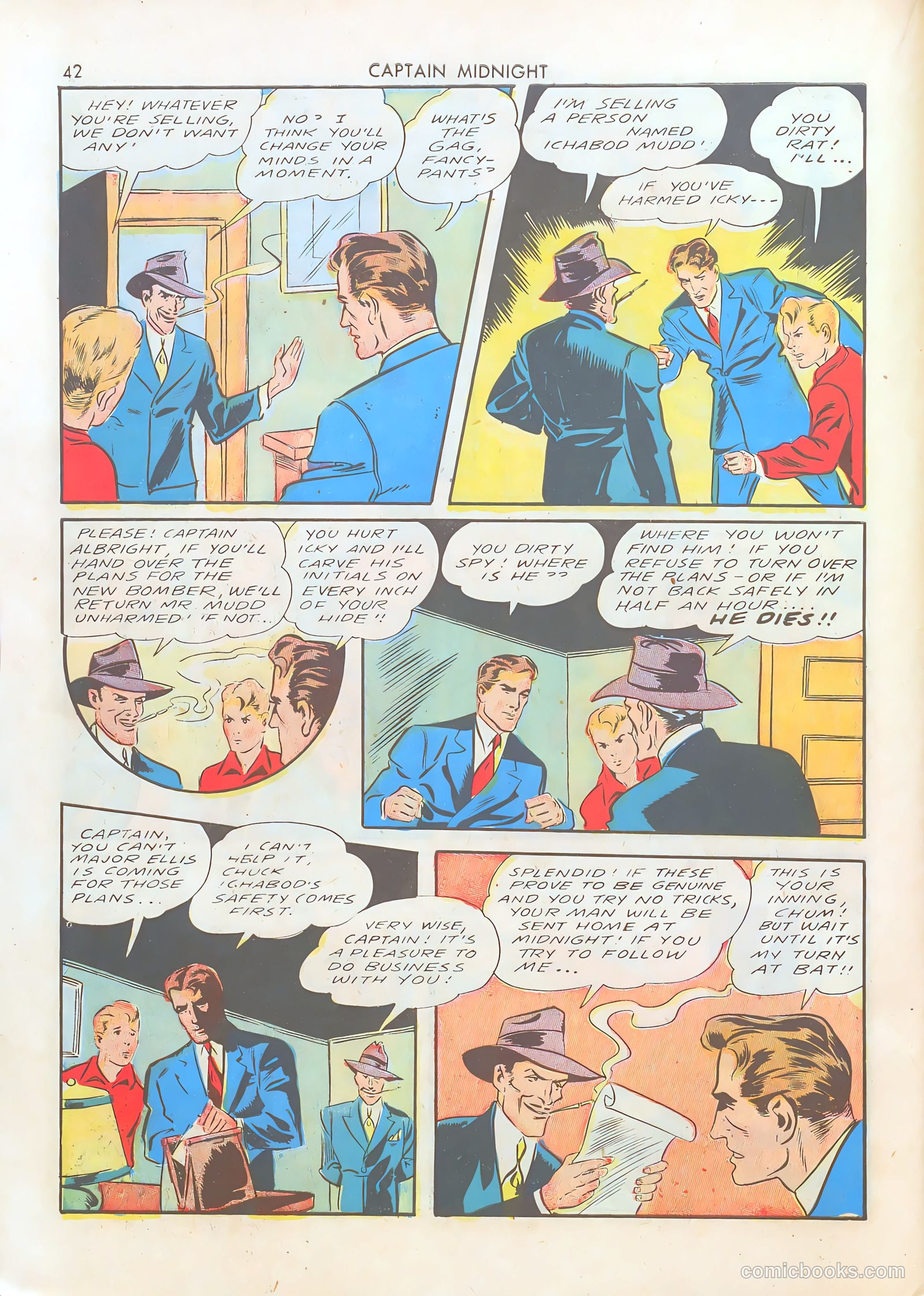 Captain Midnight #1 — page 42 of 68