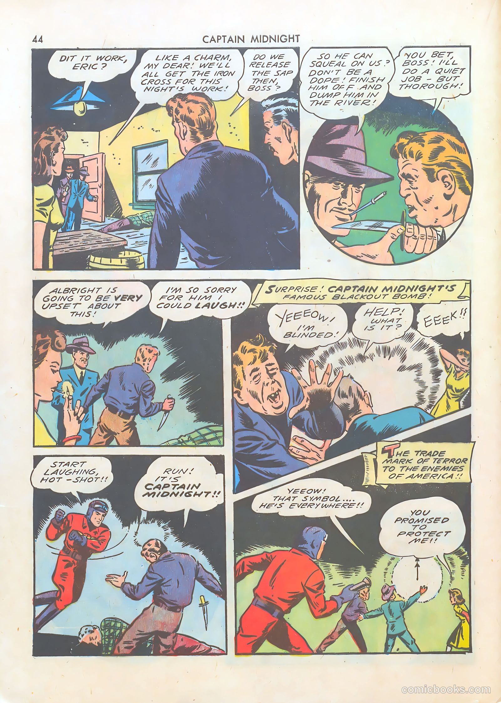 Captain Midnight #1 — page 44 of 68