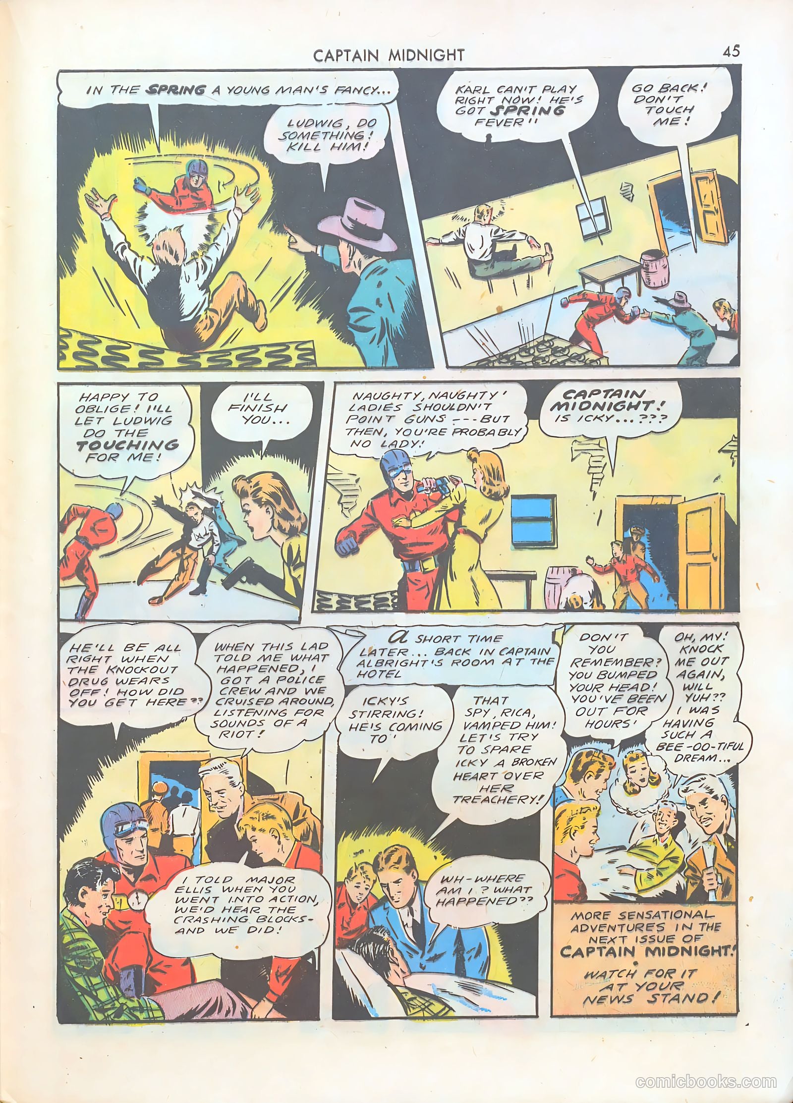 Captain Midnight #1 — page 45 of 68