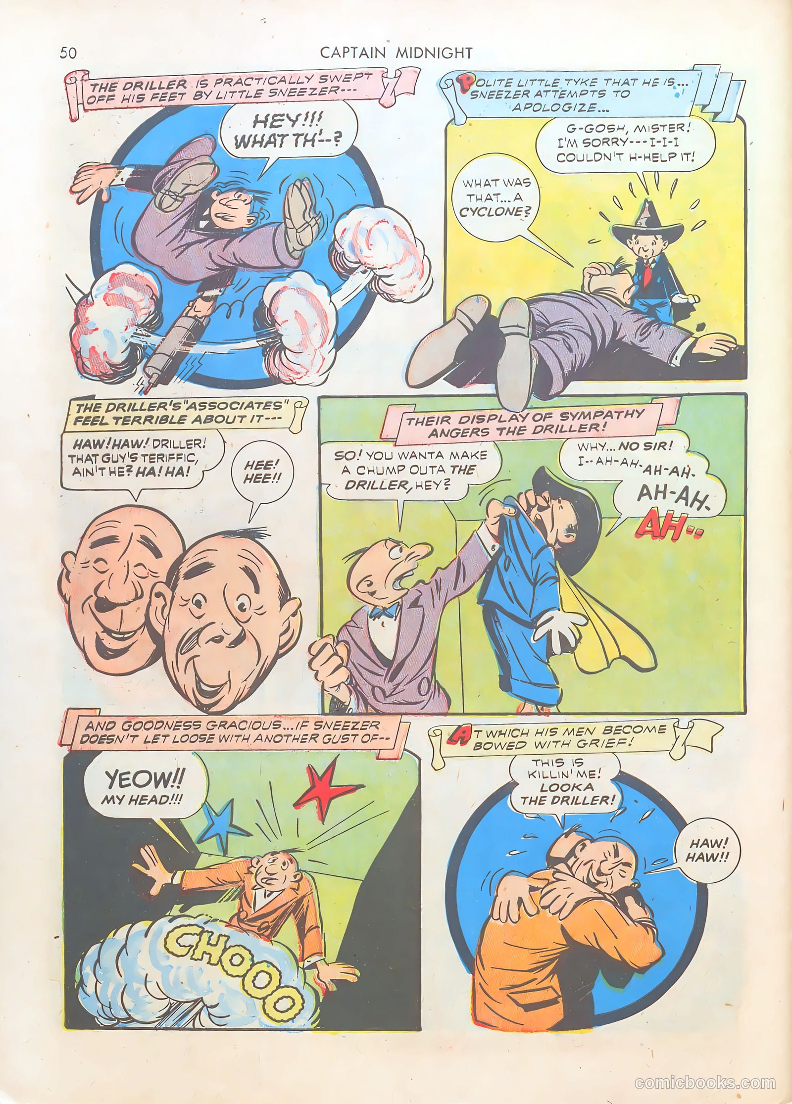 Captain Midnight #1 — page 50 of 68