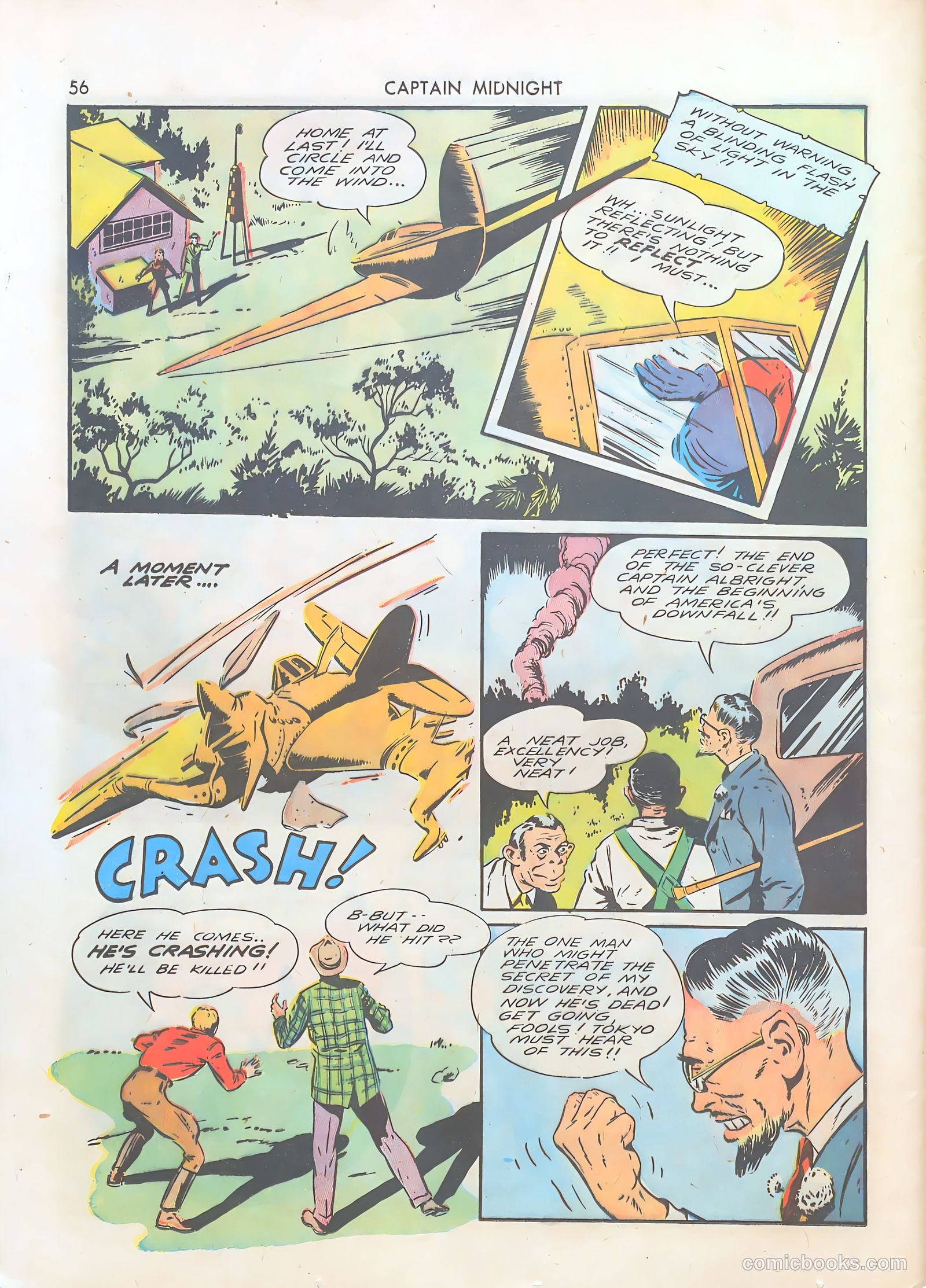Captain Midnight #1 — page 56 of 68