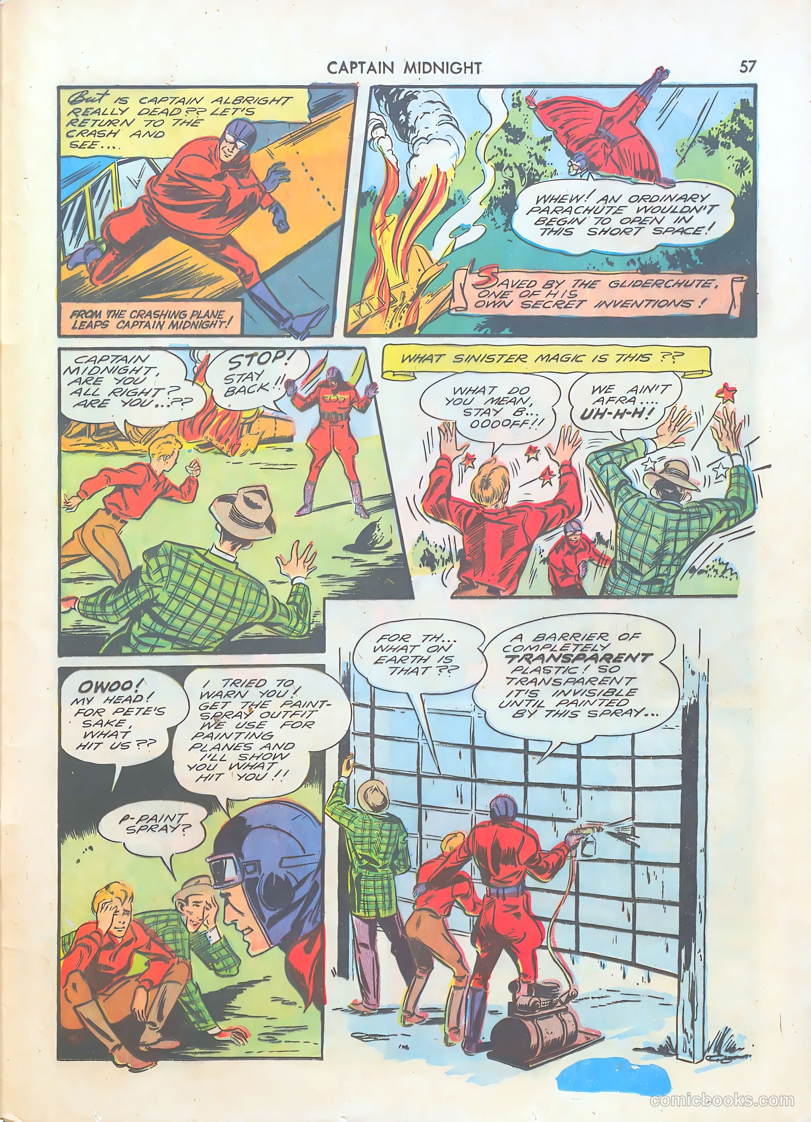 Captain Midnight #1 — page 57 of 68