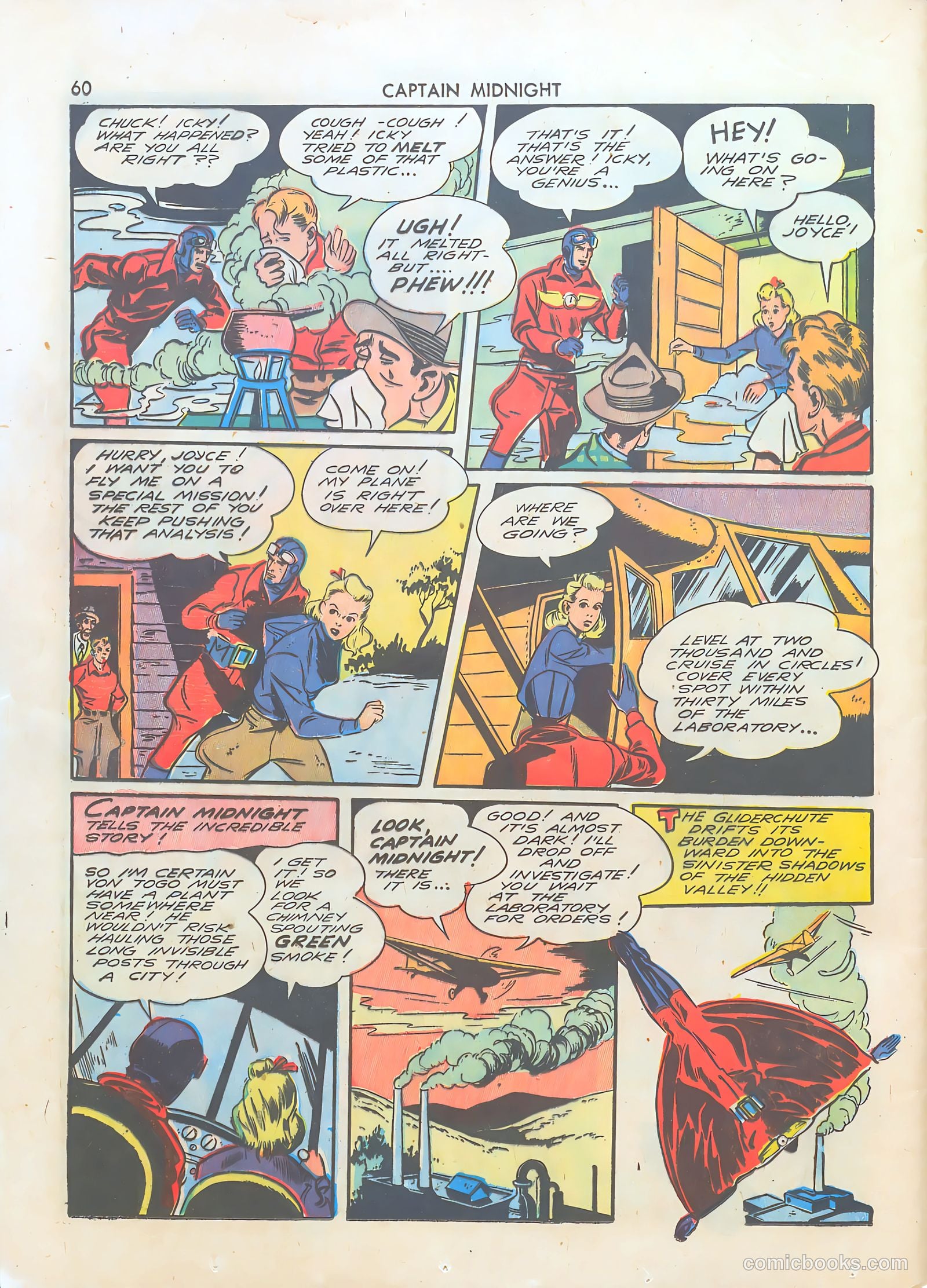 Captain Midnight #1 — page 60 of 68