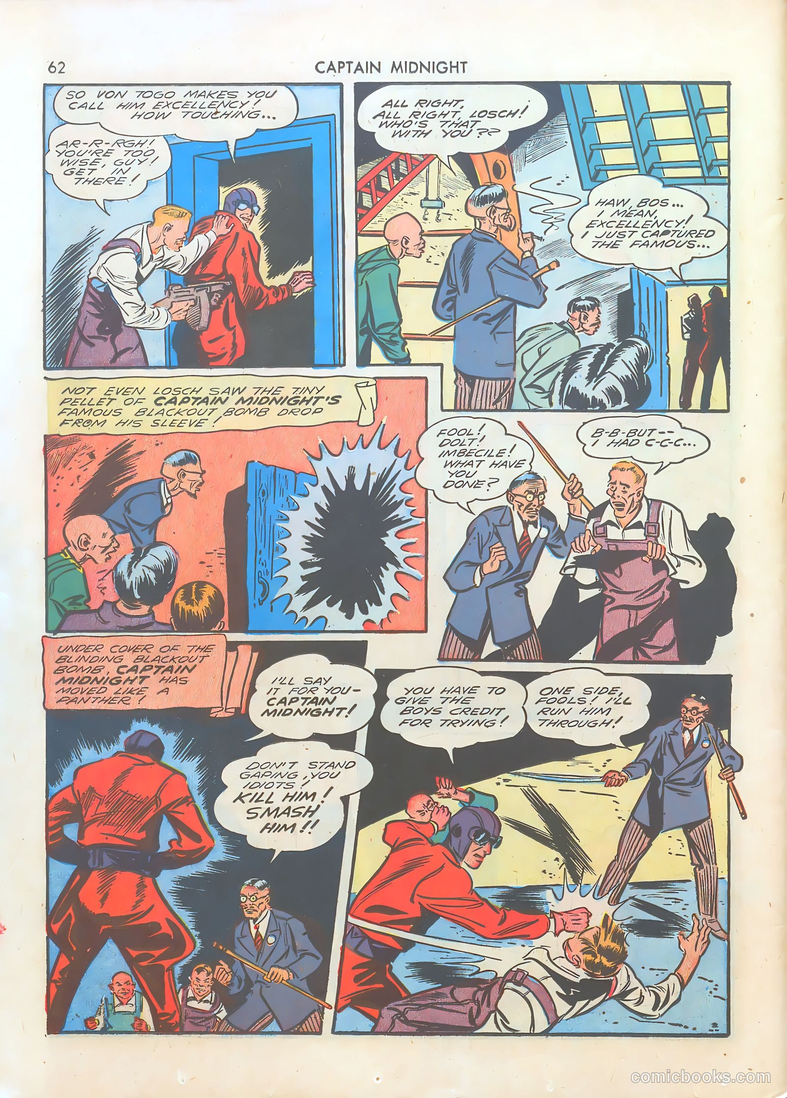 Captain Midnight #1 — page 62 of 68