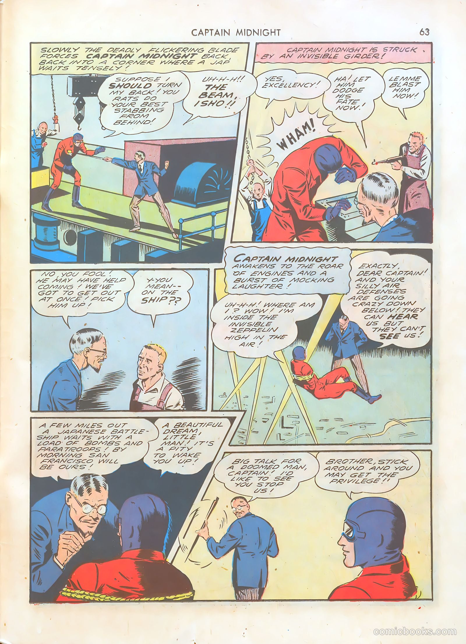 Captain Midnight #1 — page 63 of 68