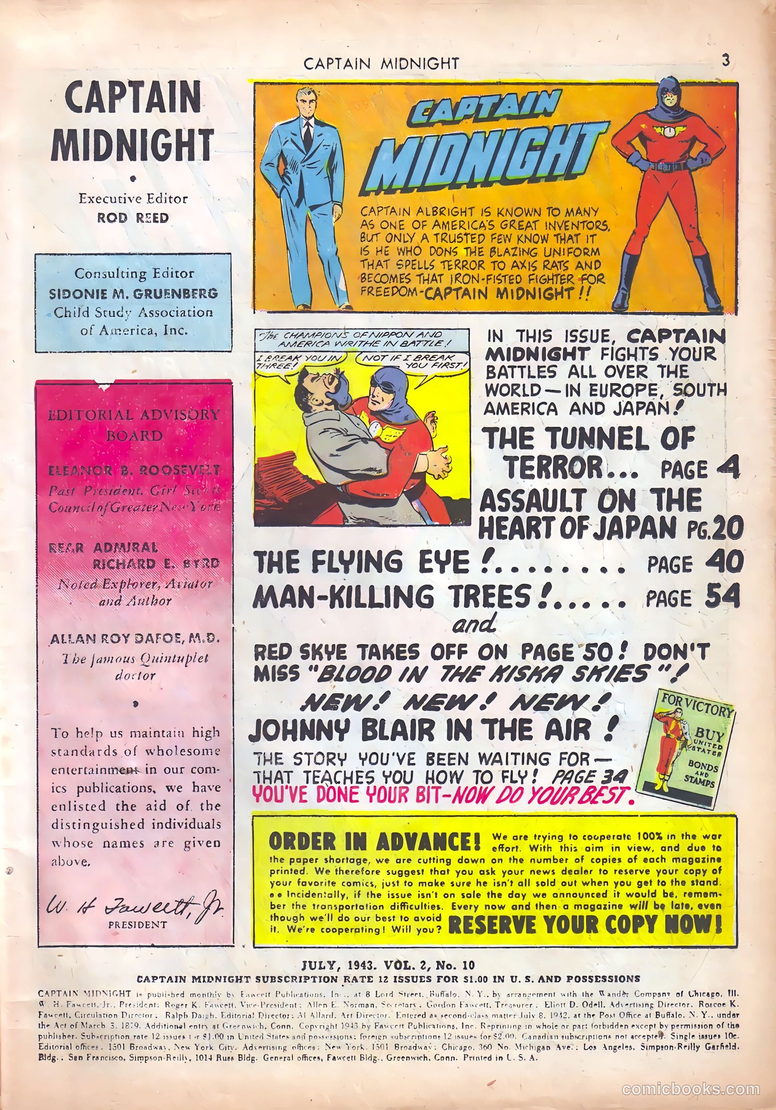 Captain Midnight #10 — page 3 of 68