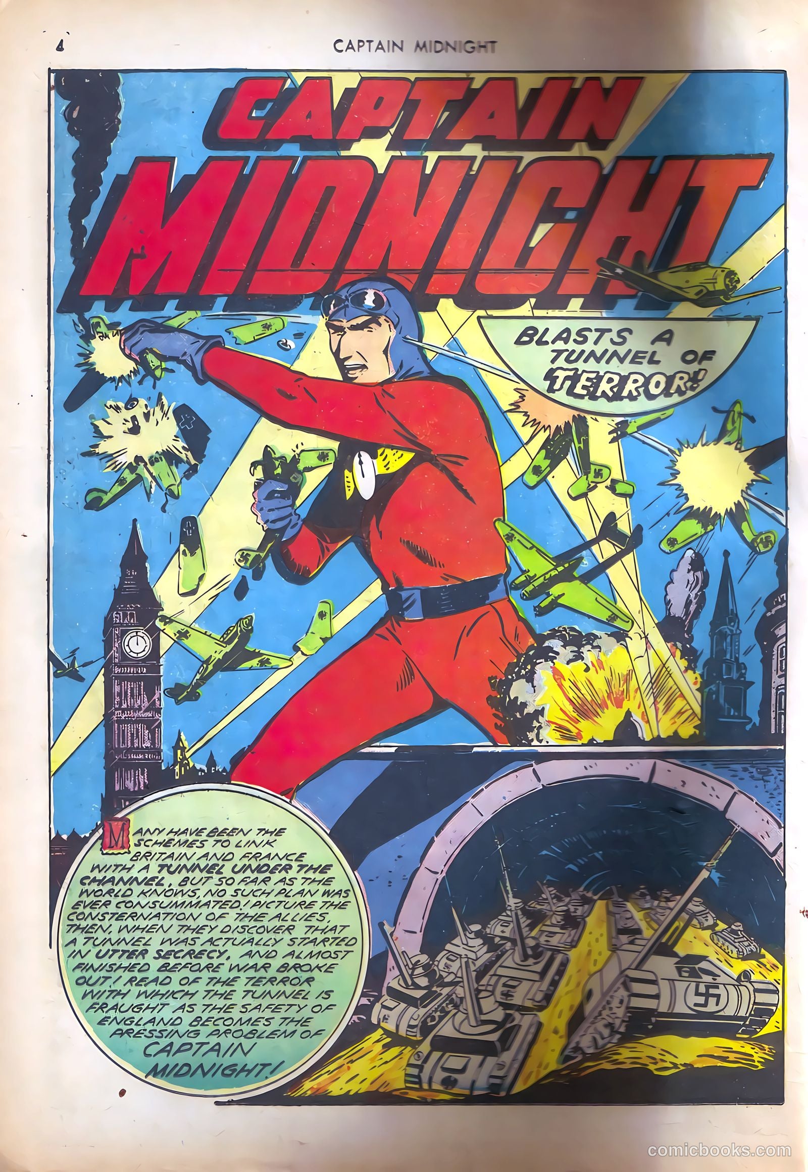 Captain Midnight #10 — page 4 of 68