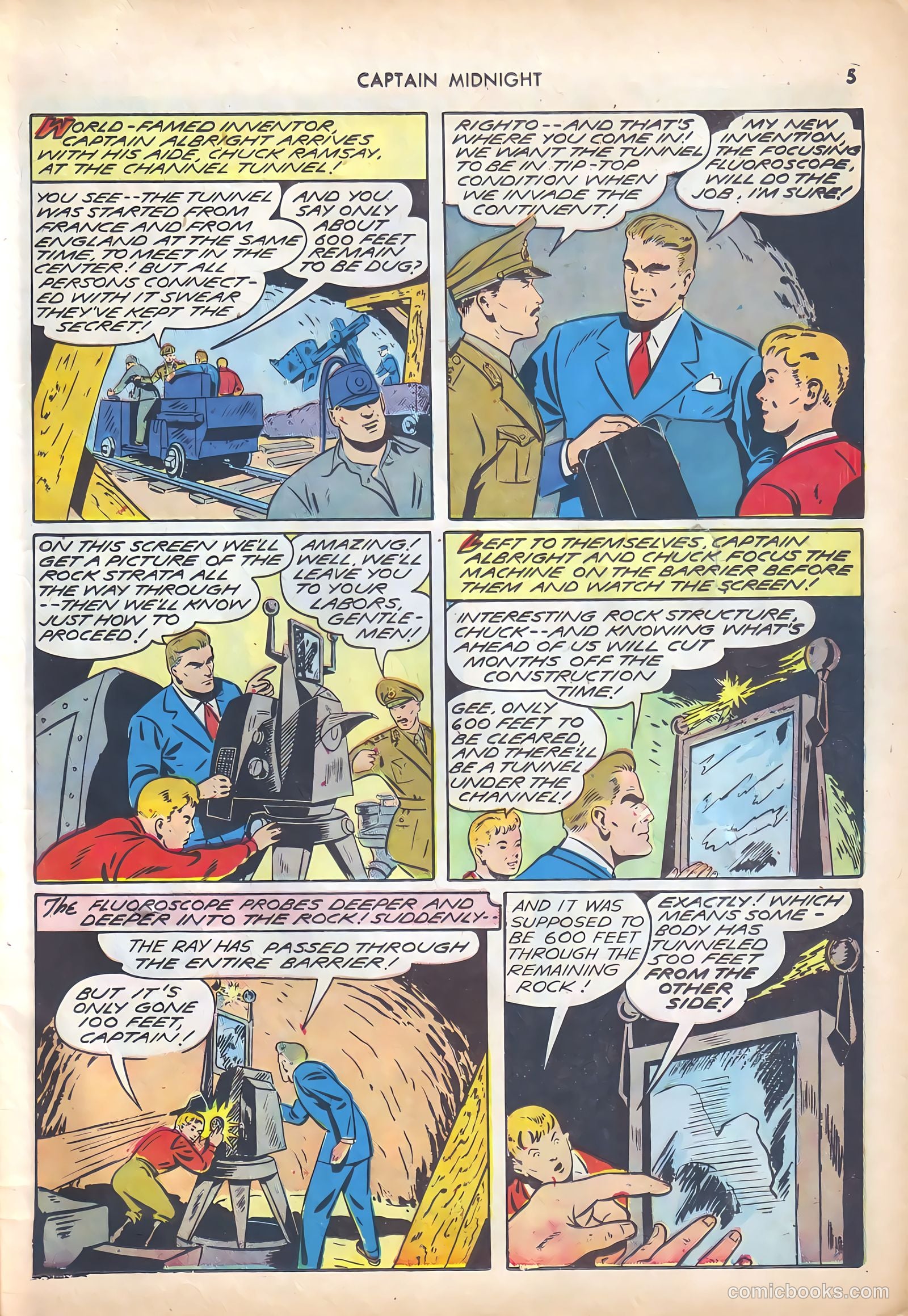 Captain Midnight #10 — page 5 of 68