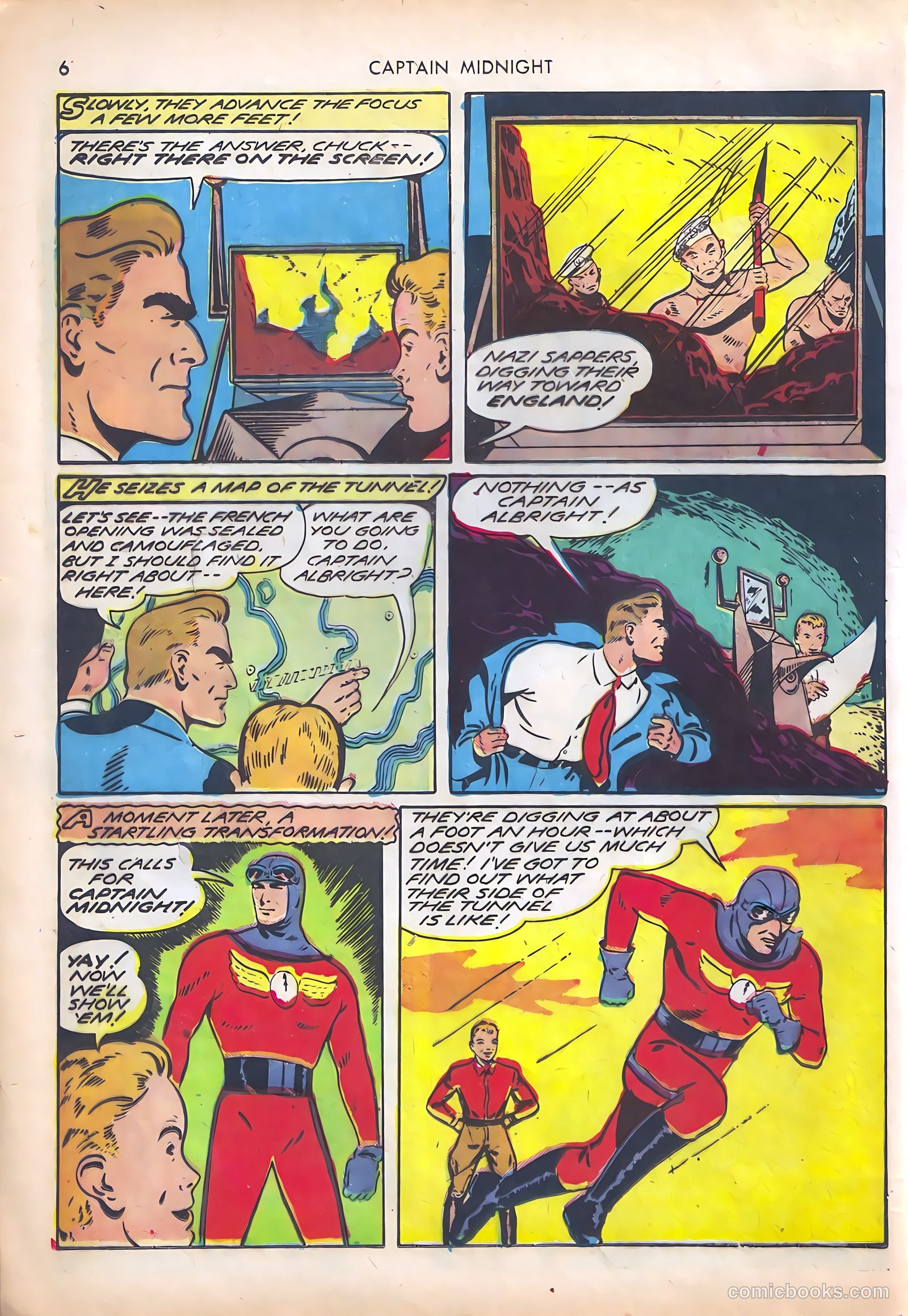 Captain Midnight #10 — page 6 of 68