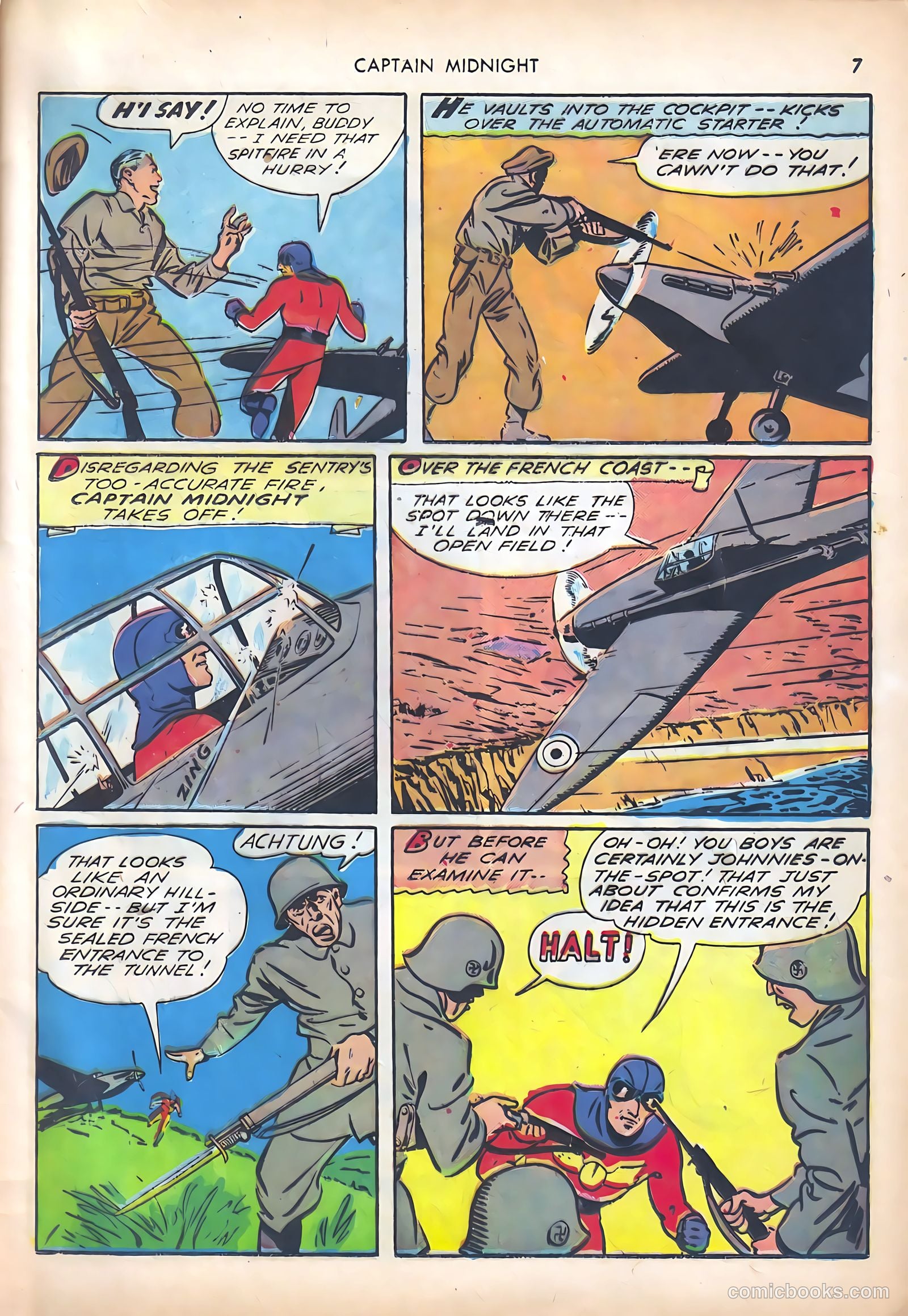 Captain Midnight #10 — page 7 of 68