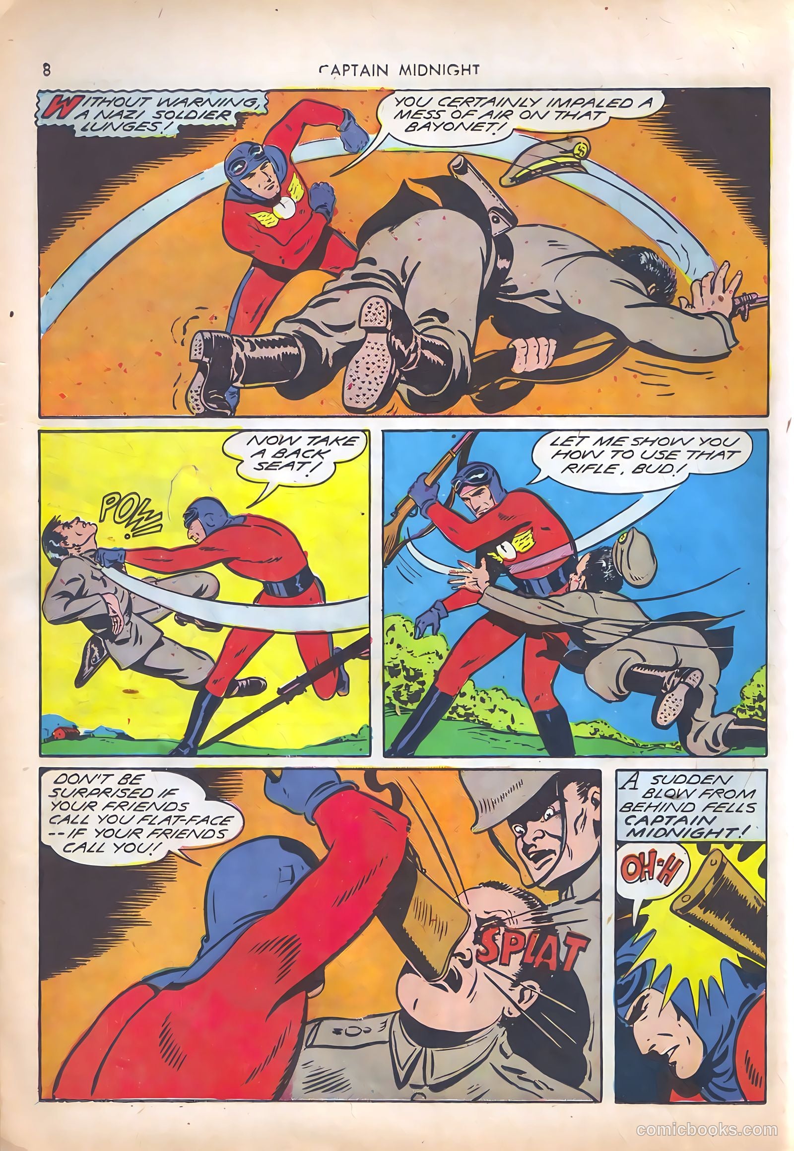 Captain Midnight #10 — page 8 of 68