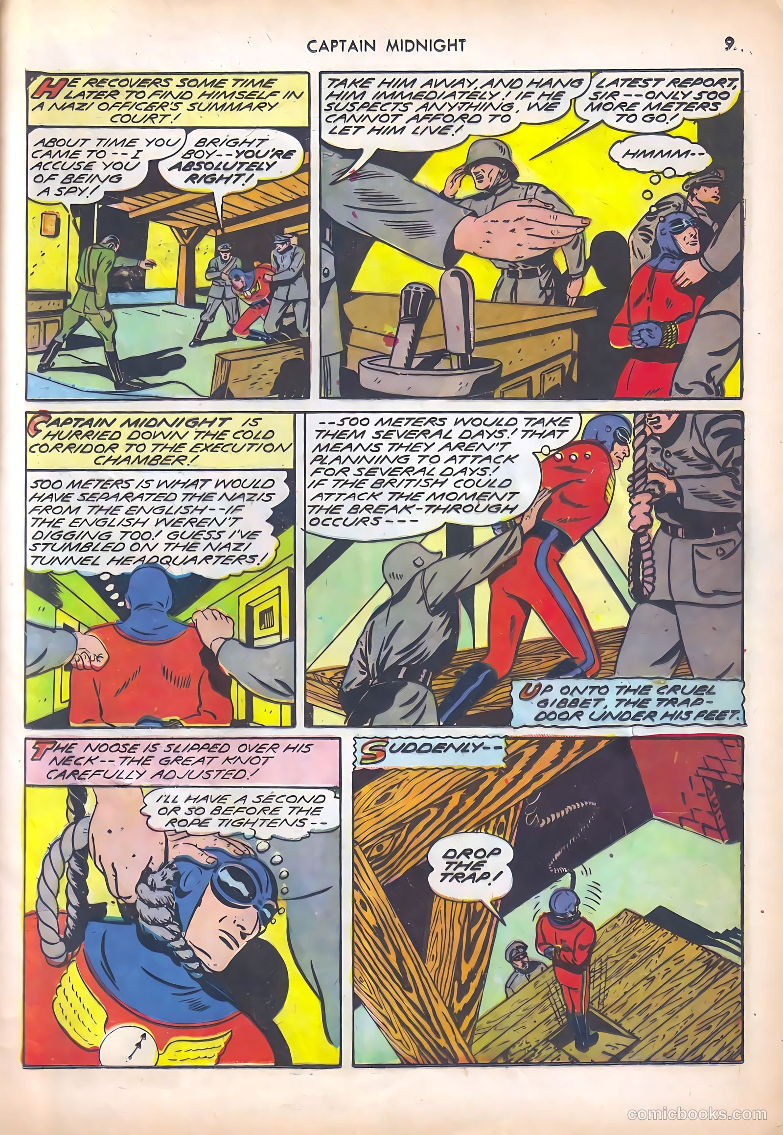 Captain Midnight #10 — page 9 of 68