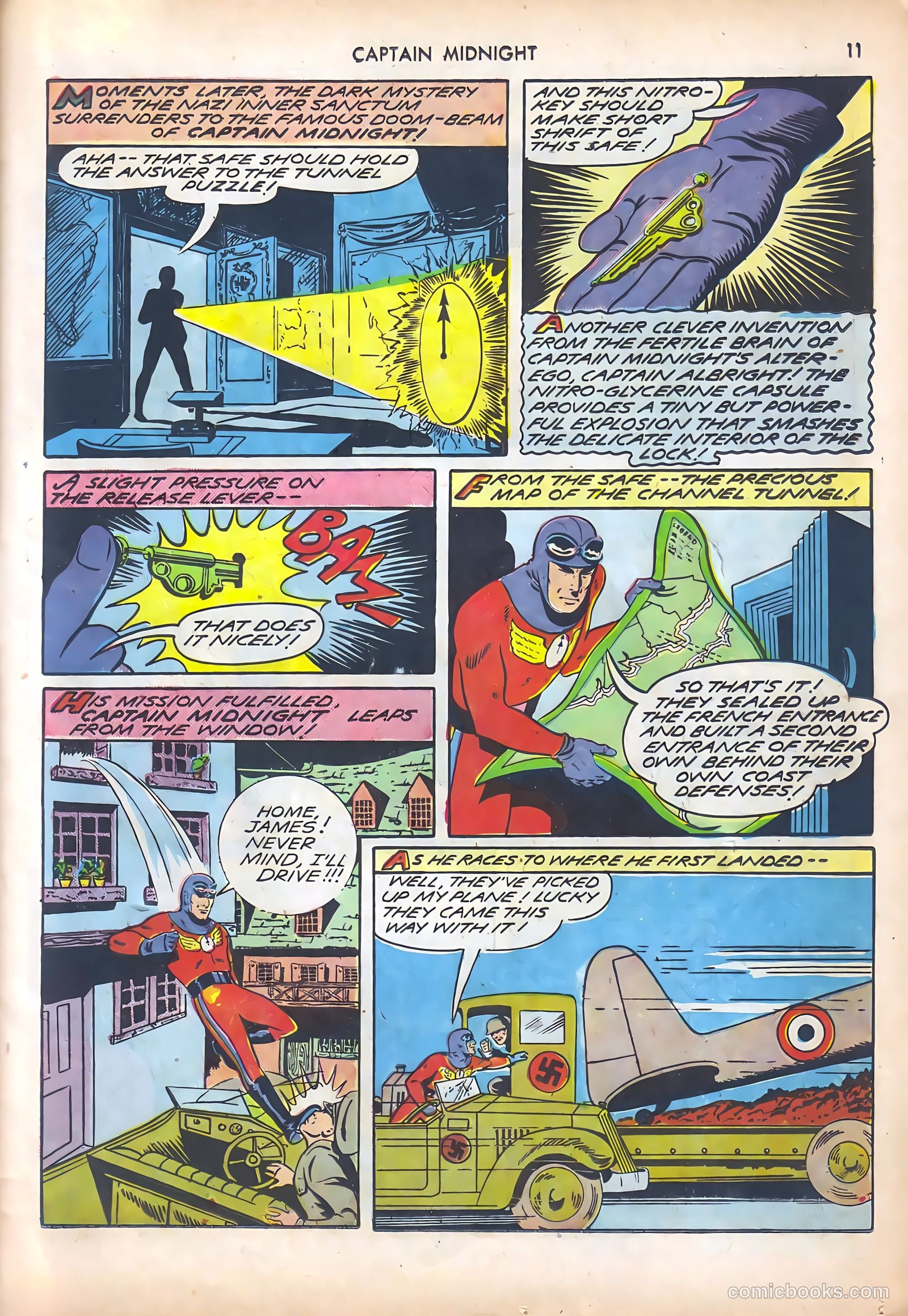 Captain Midnight #10 — page 11 of 68