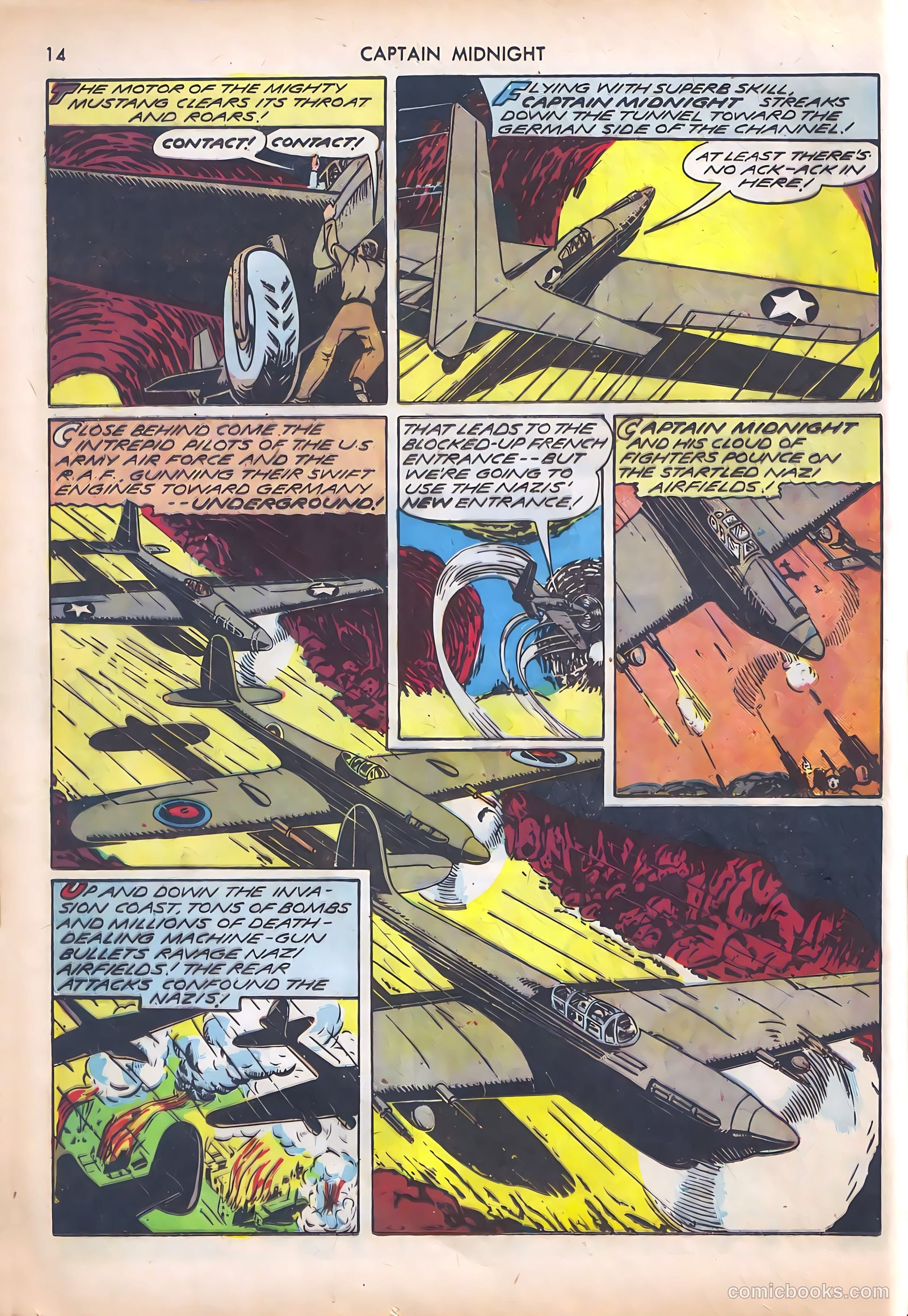 Captain Midnight #10 — page 14 of 68