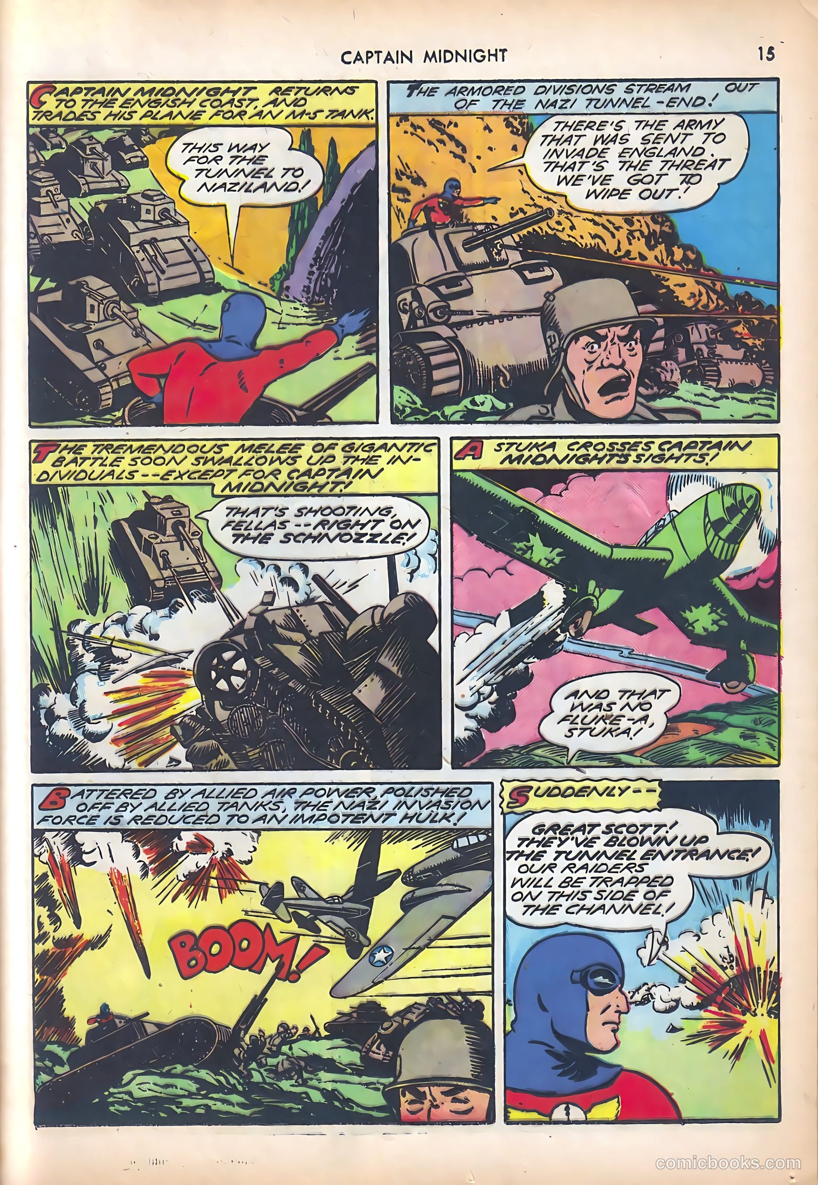 Captain Midnight #10 — page 15 of 68