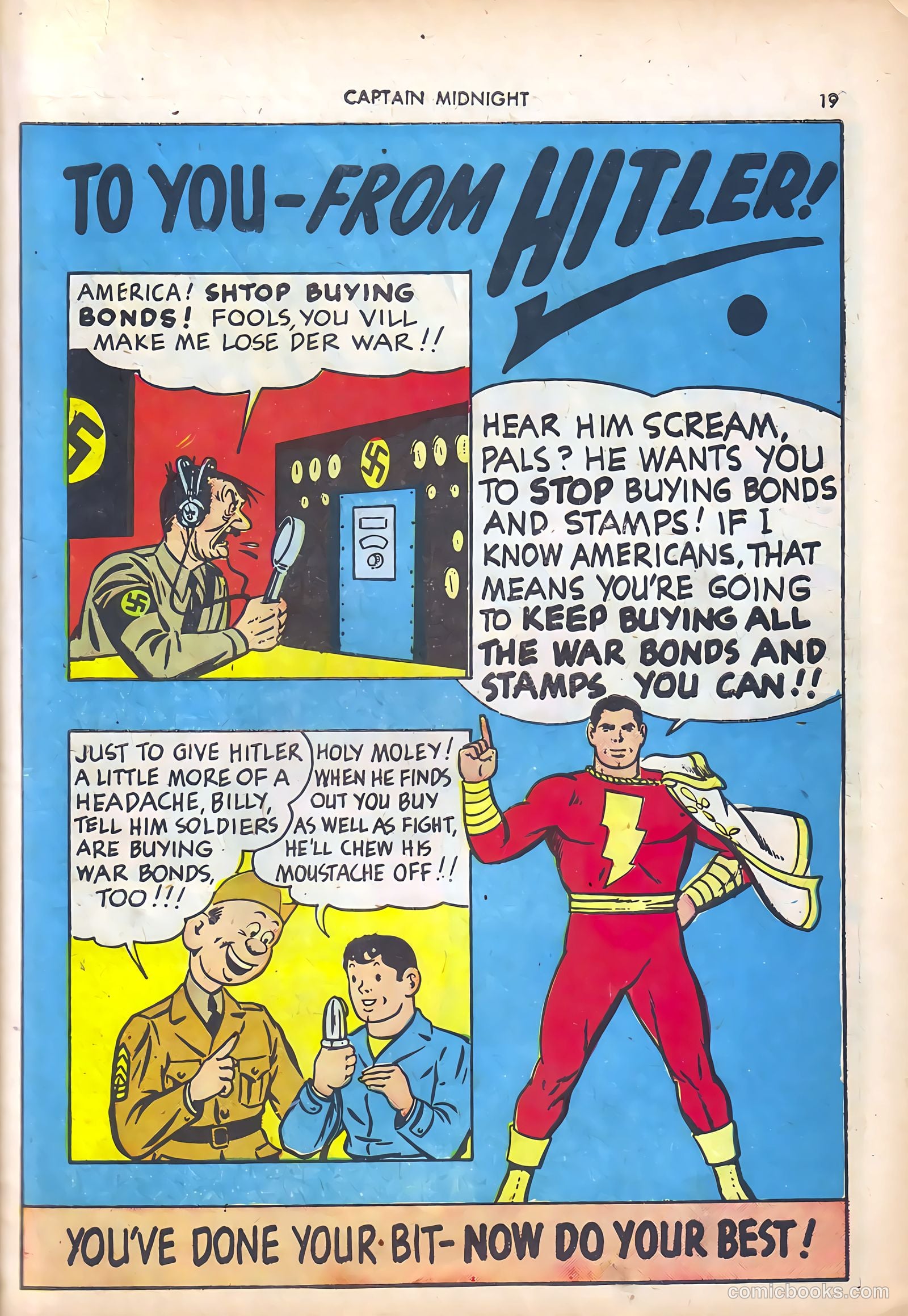 Captain Midnight #10 — page 19 of 68