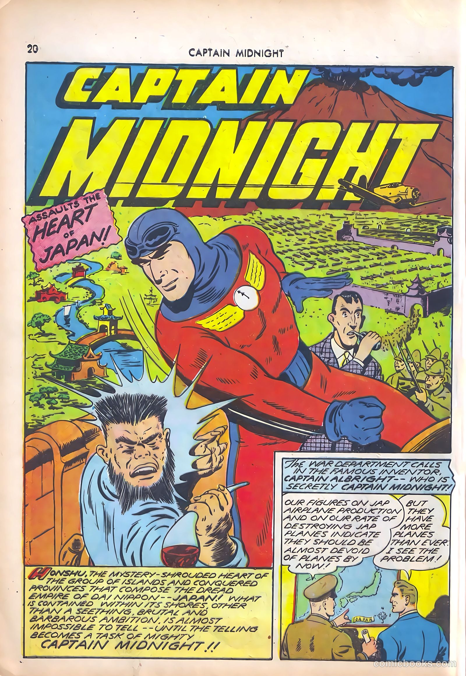 Captain Midnight #10 — page 20 of 68