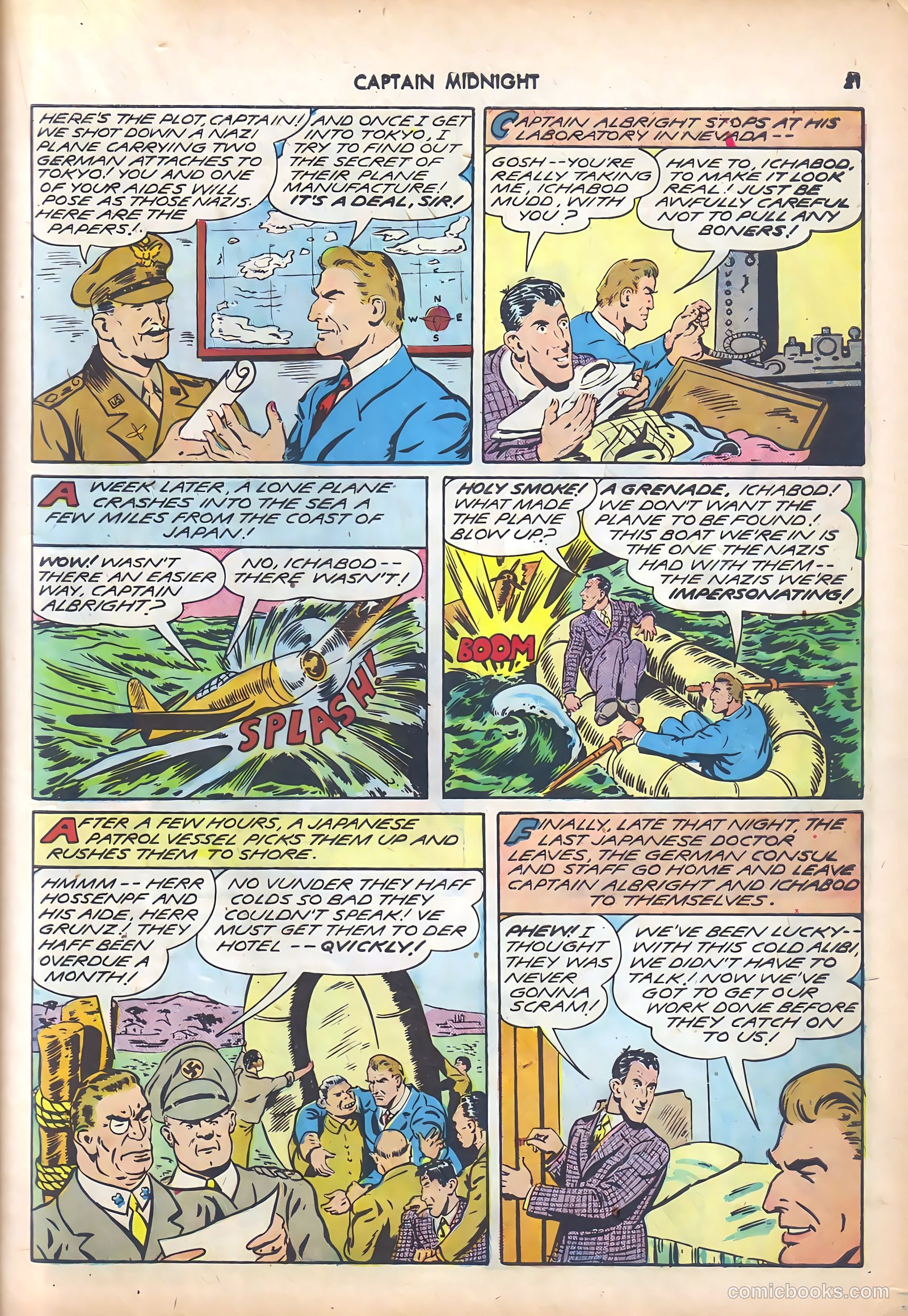 Captain Midnight #10 — page 21 of 68