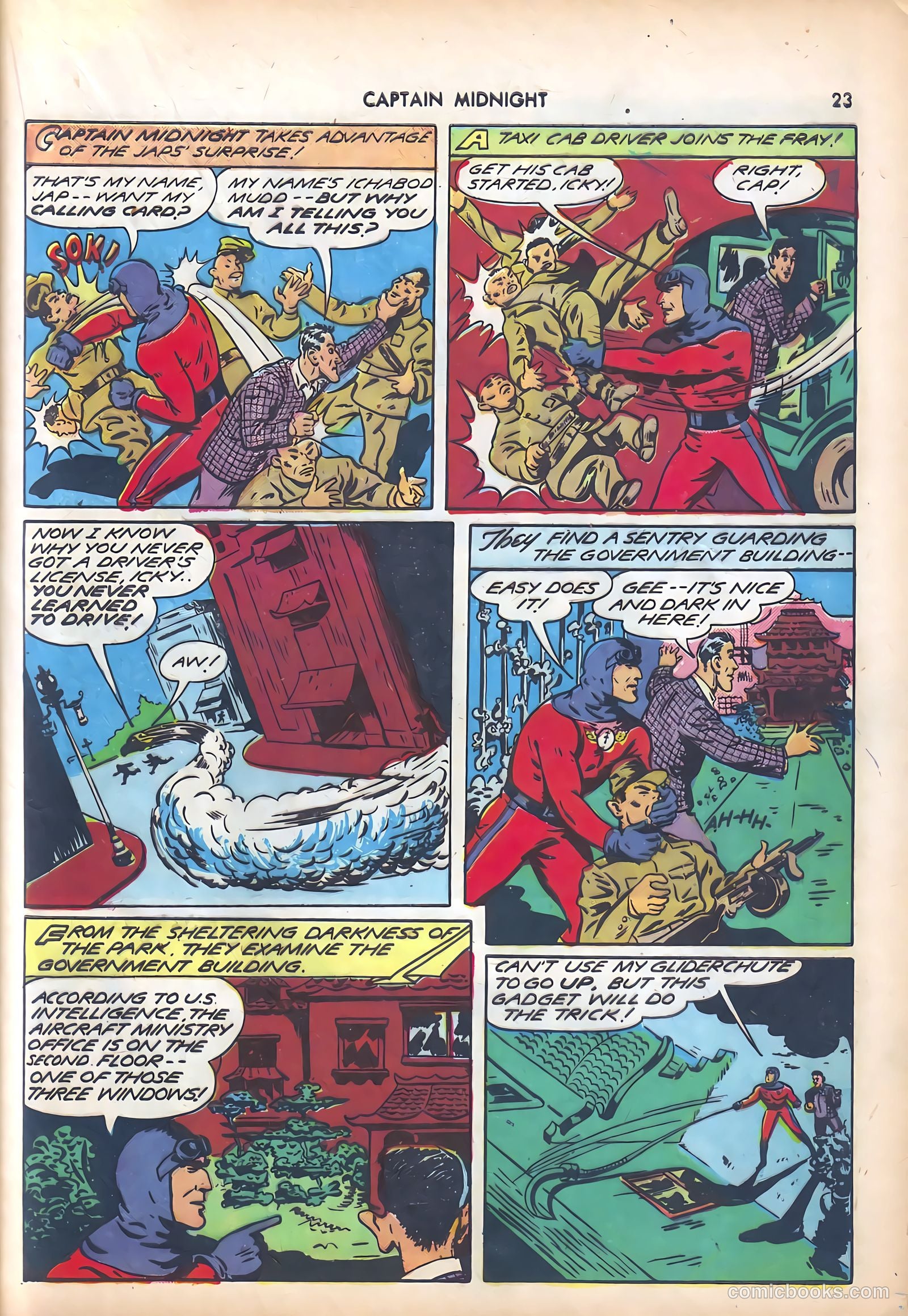 Captain Midnight #10 — page 23 of 68