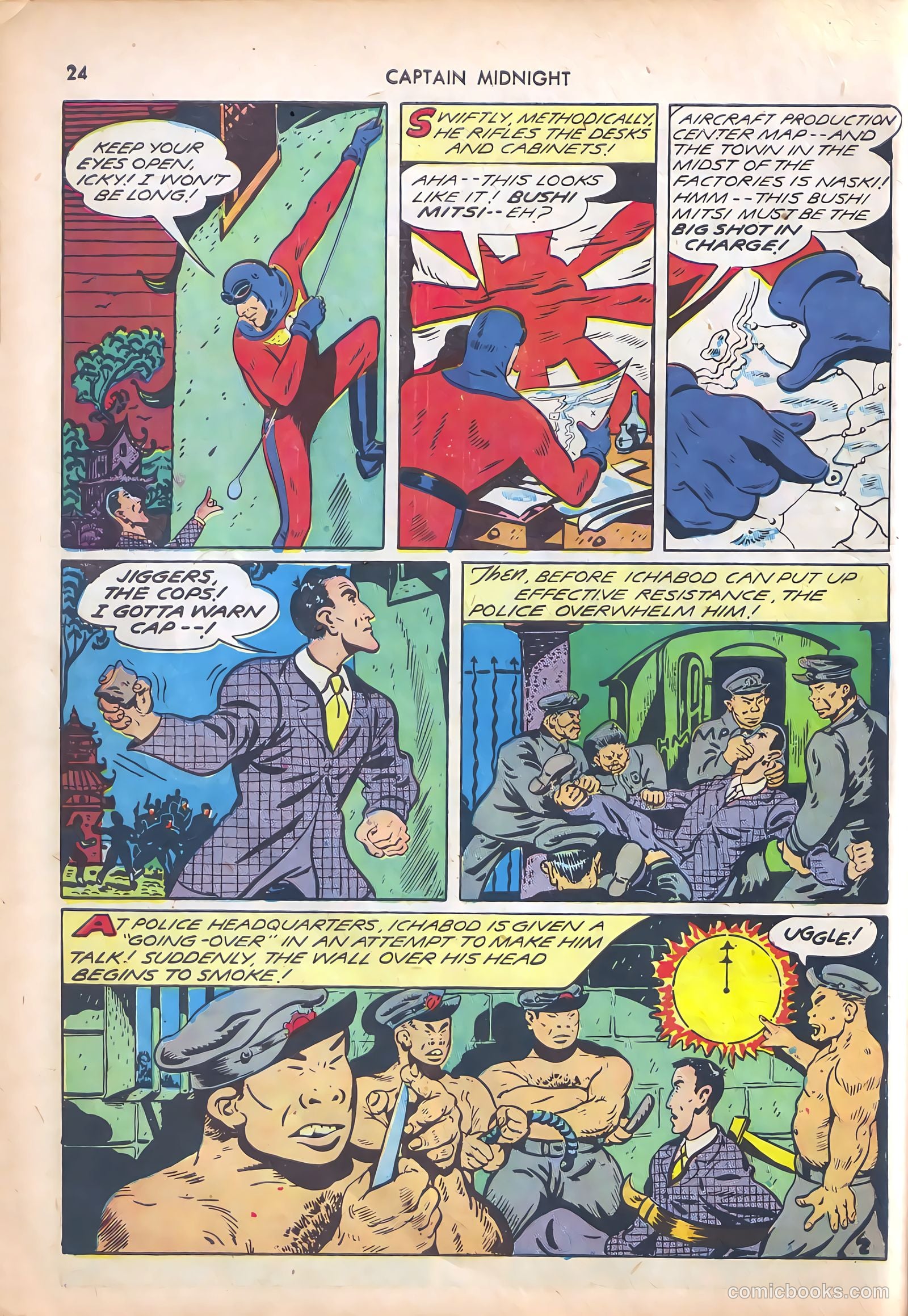 Captain Midnight #10 — page 24 of 68