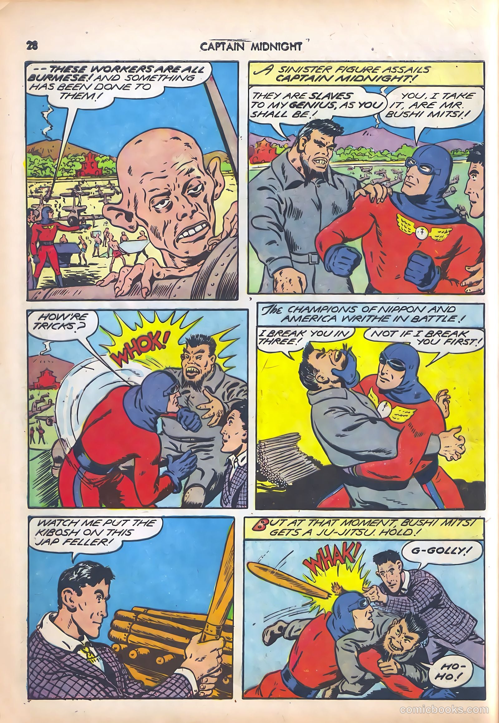 Captain Midnight #10 — page 28 of 68