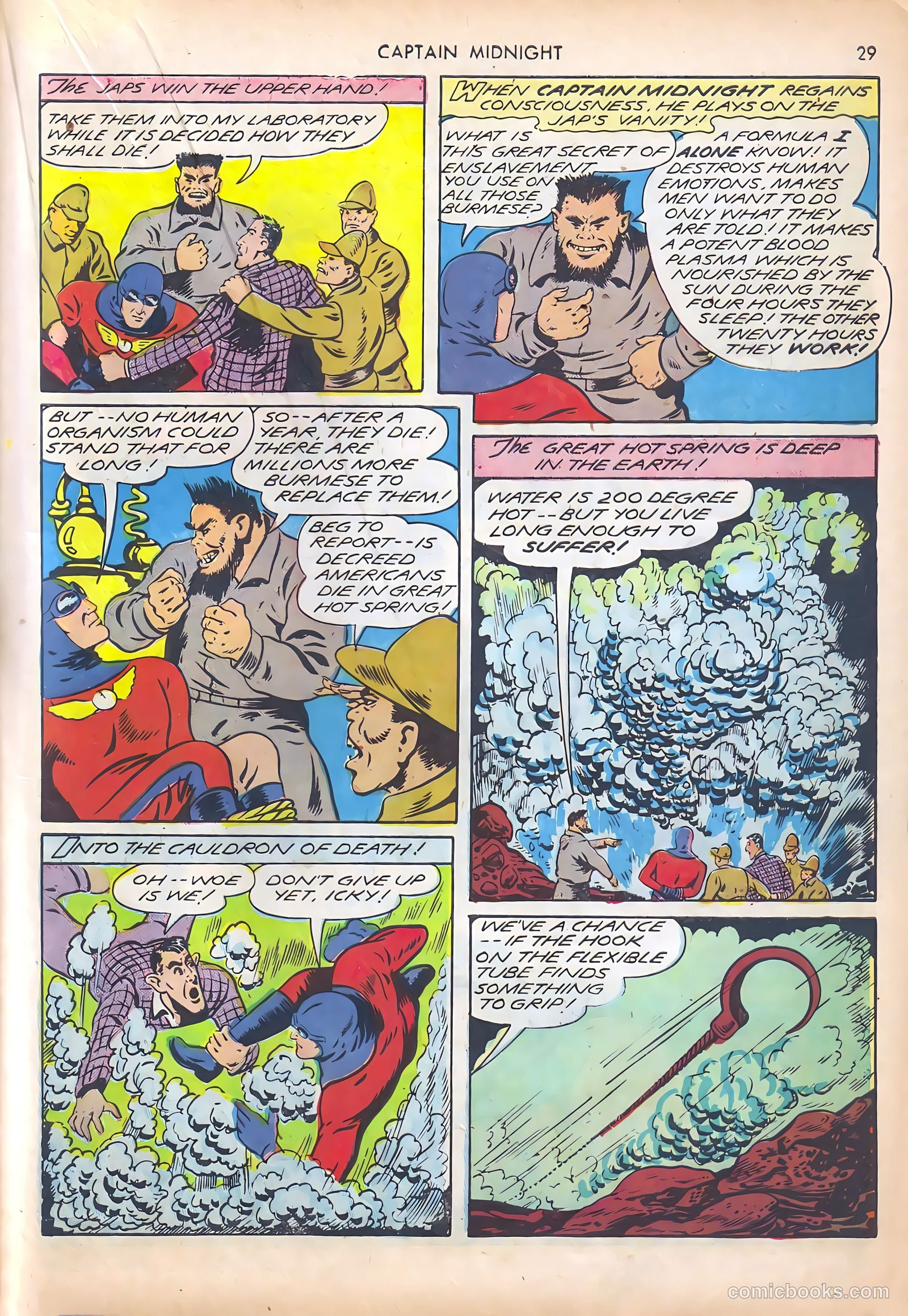 Captain Midnight #10 — page 29 of 68