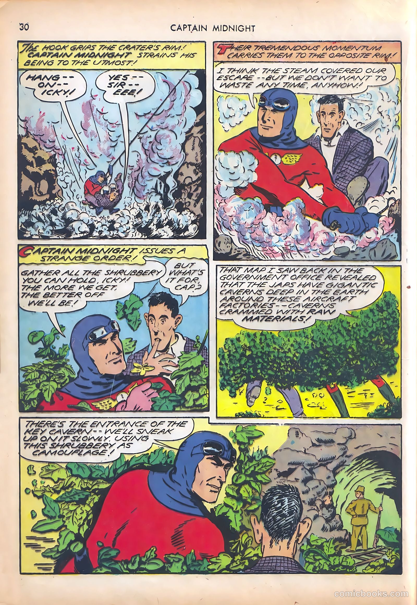 Captain Midnight #10 — page 30 of 68