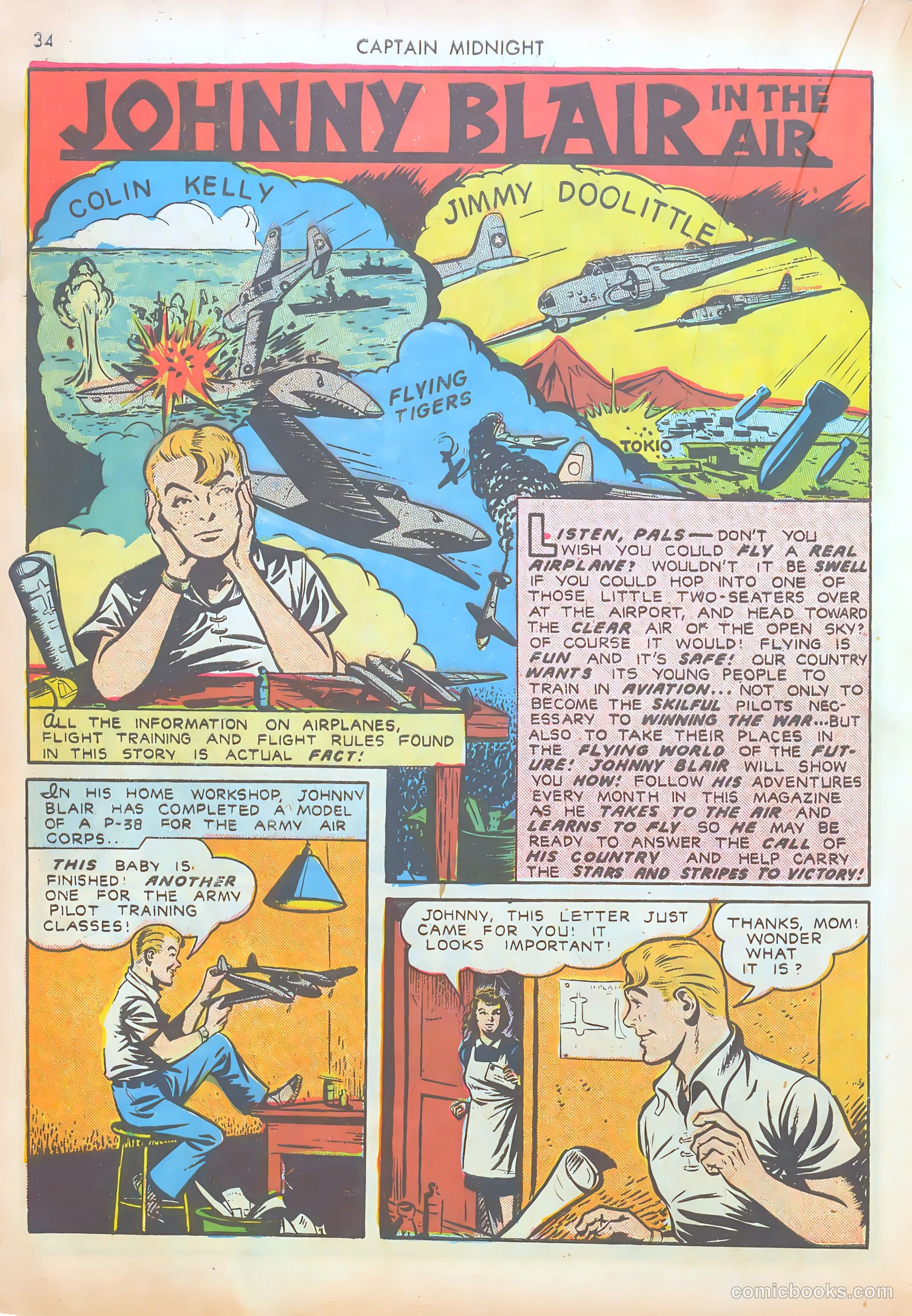 Captain Midnight #10 — page 34 of 68