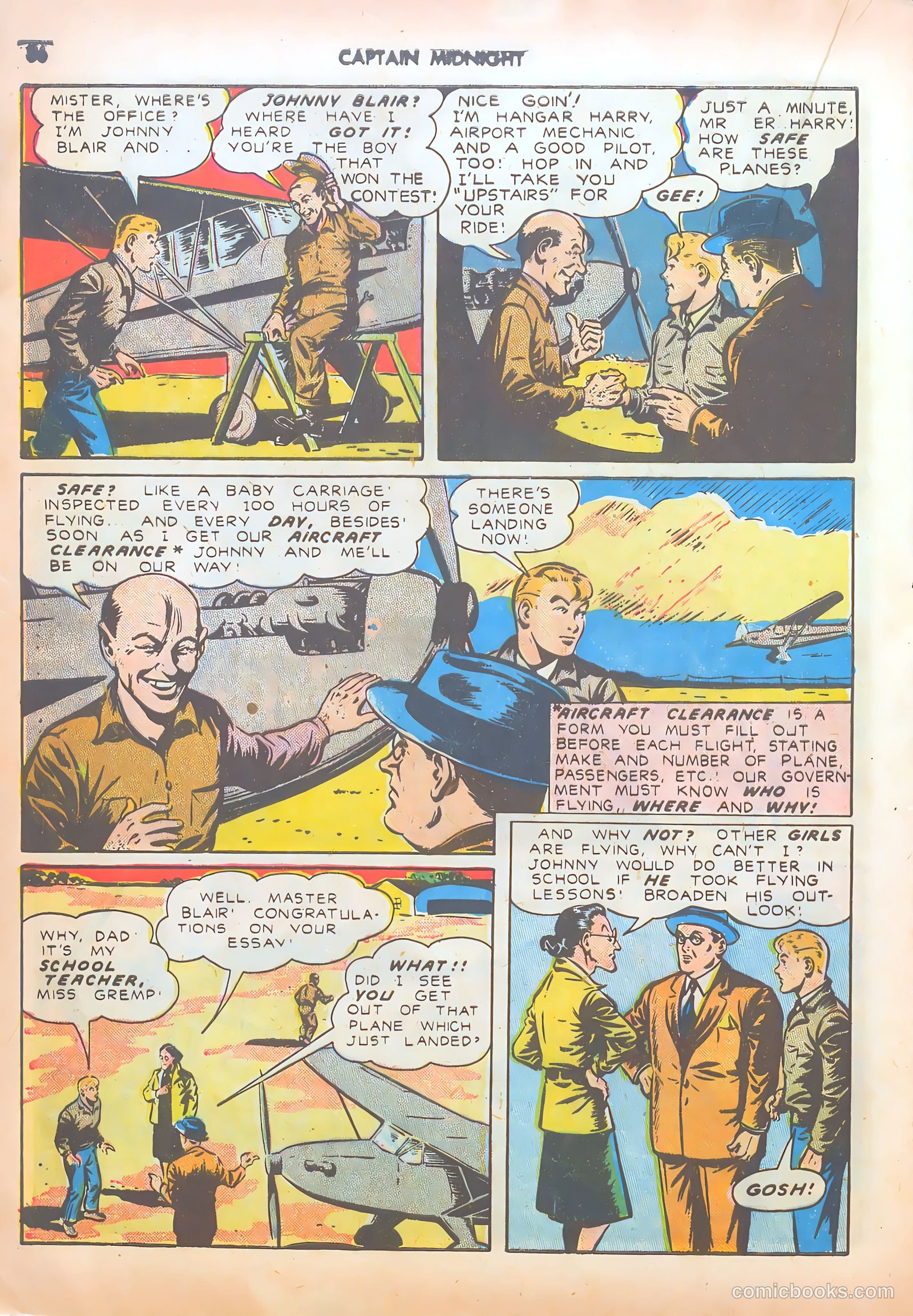 Captain Midnight #10 — page 36 of 68