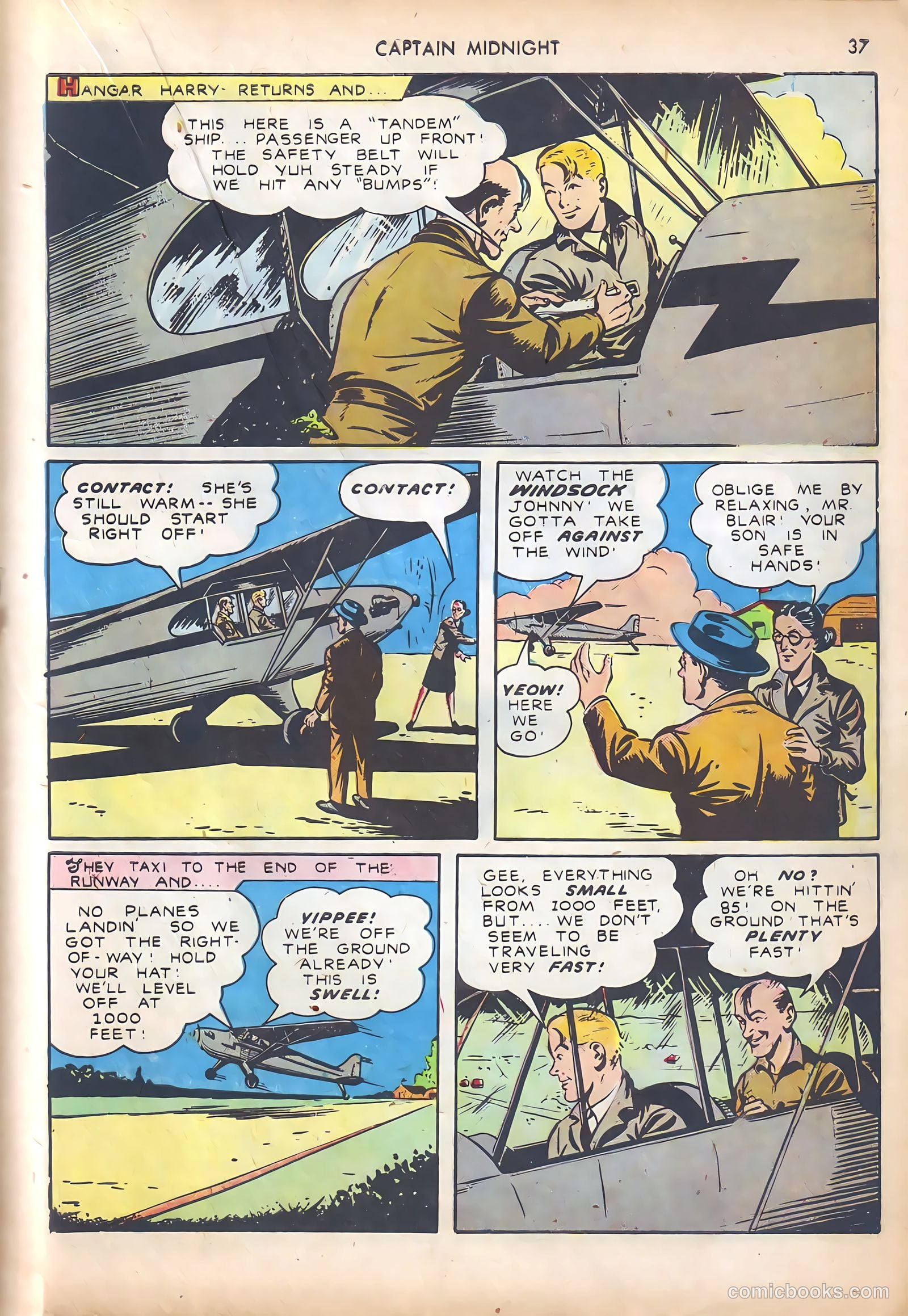 Captain Midnight #10 — page 37 of 68