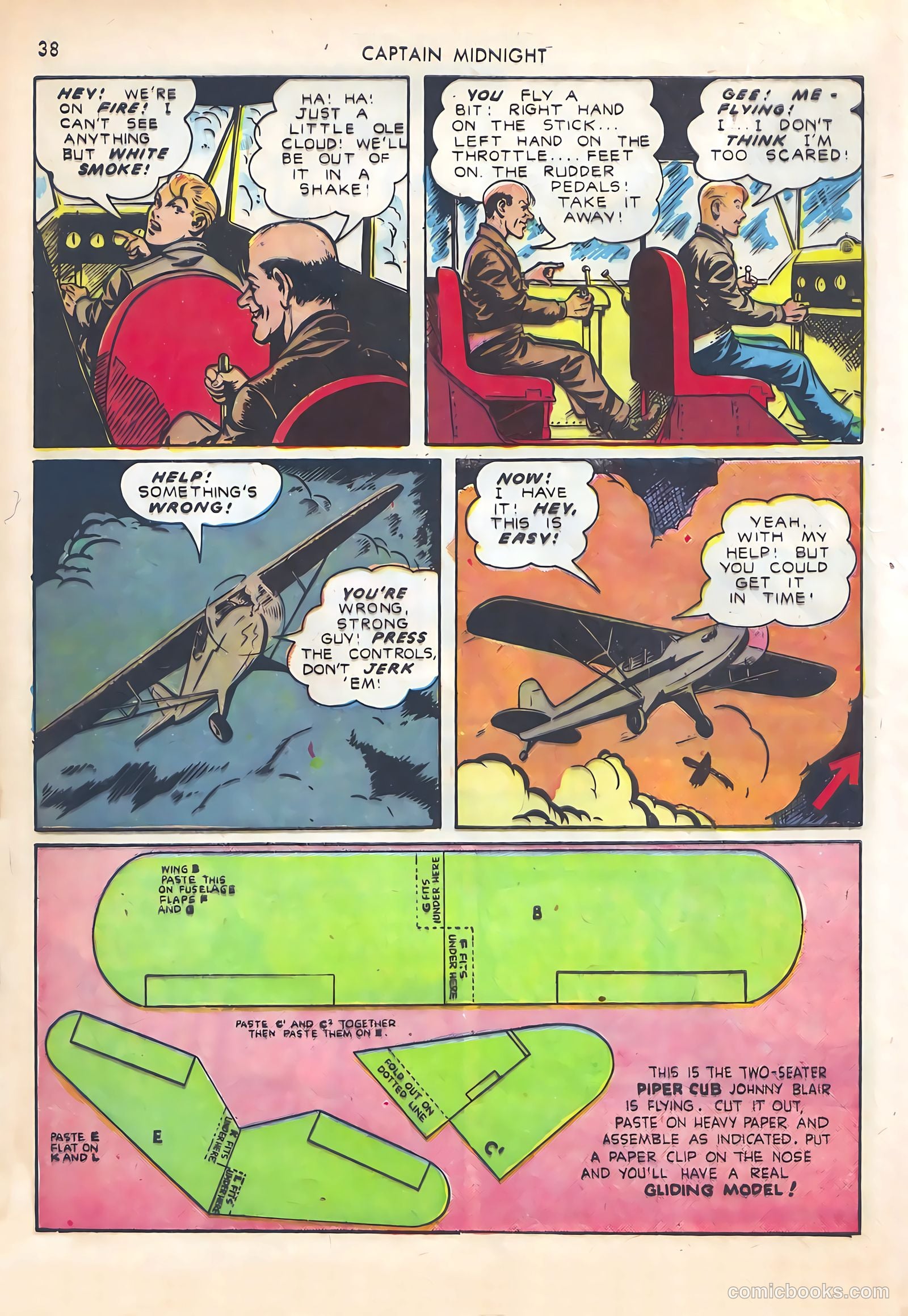 Captain Midnight #10 — page 38 of 68