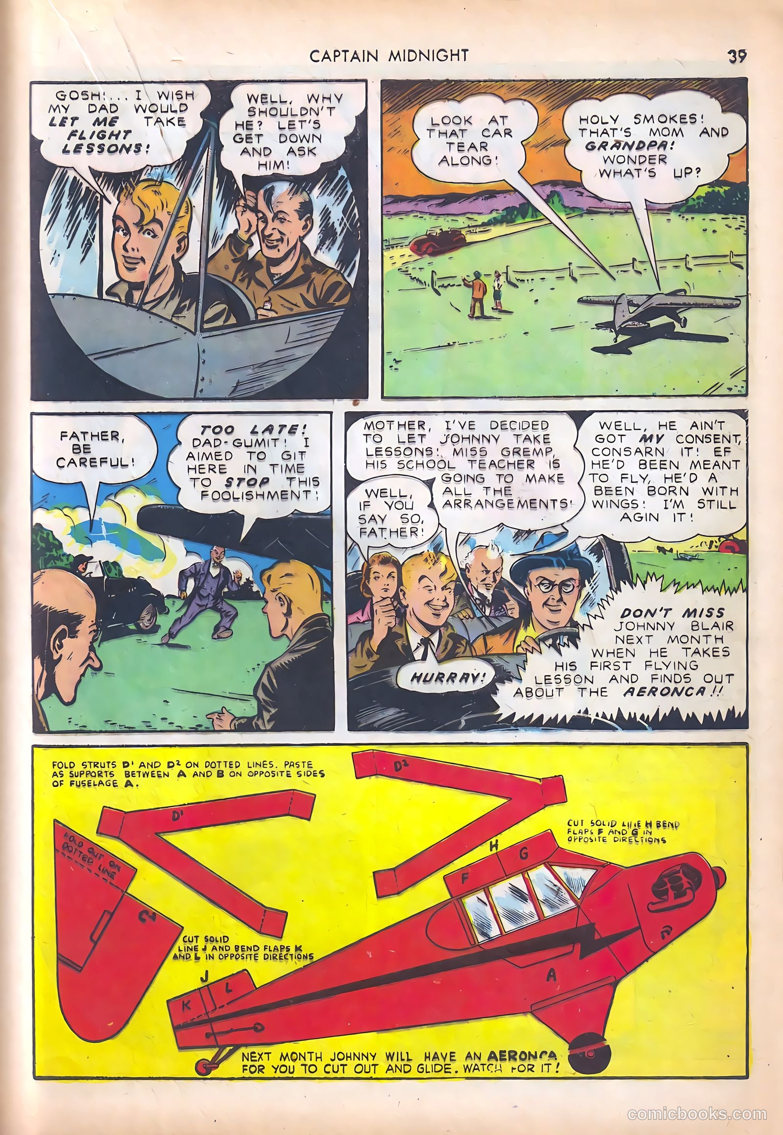Captain Midnight #10 — page 39 of 68