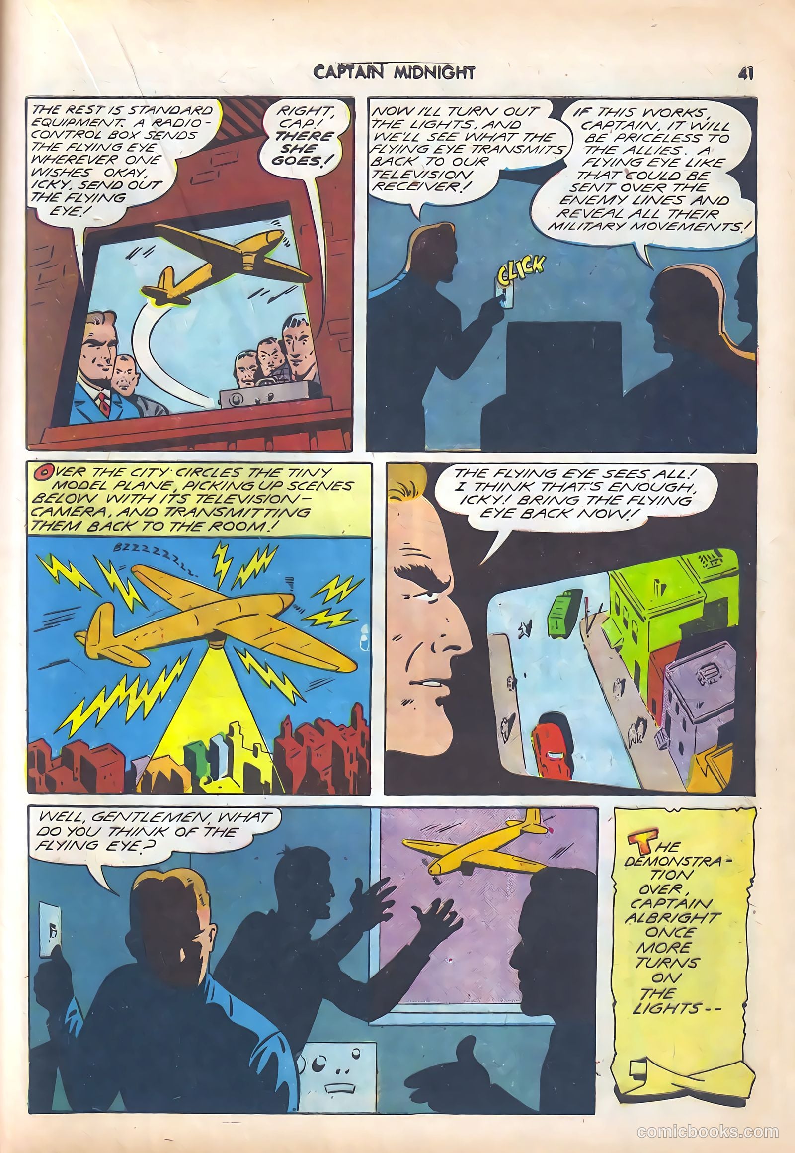 Captain Midnight #10 — page 41 of 68