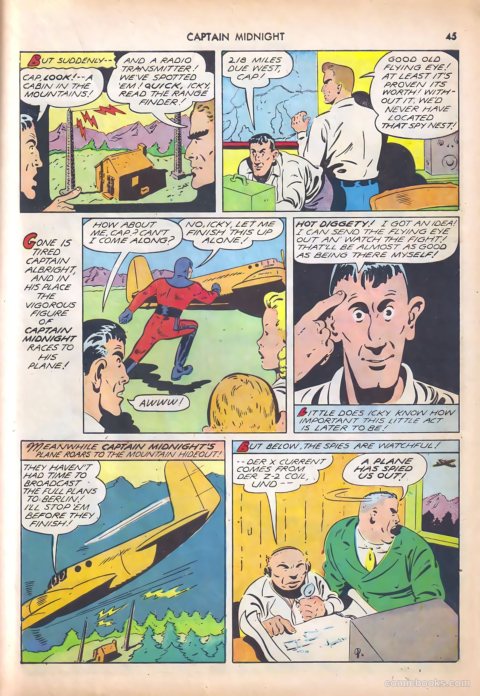 Captain Midnight #10 — page 45 of 68