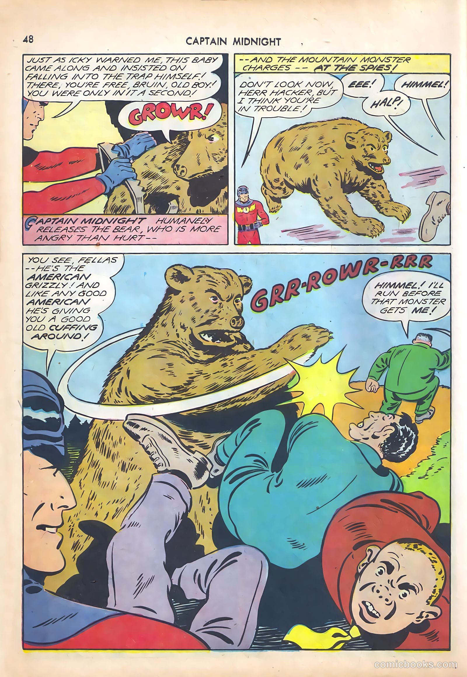 Captain Midnight #10 — page 48 of 68