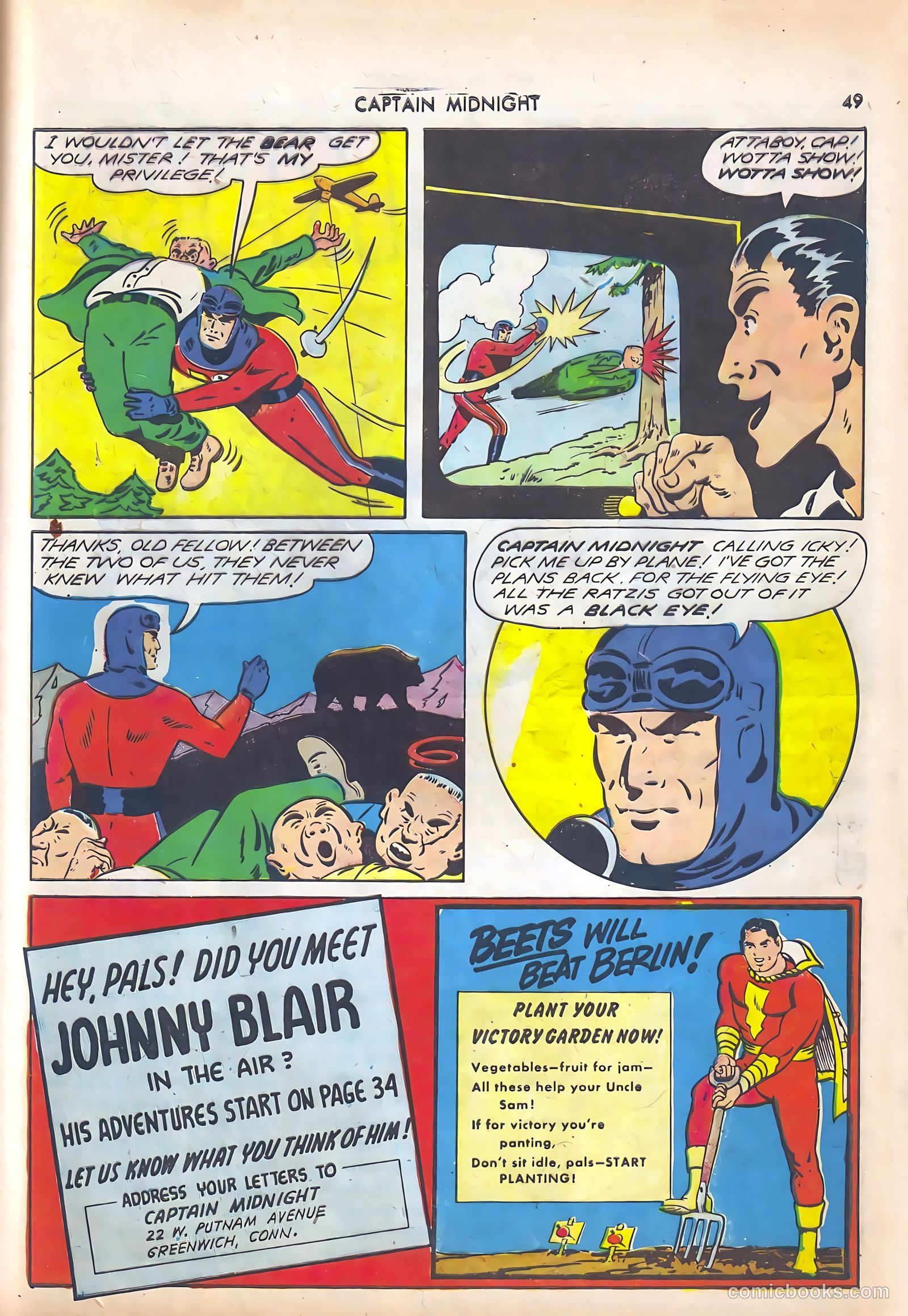 Captain Midnight #10 — page 49 of 68