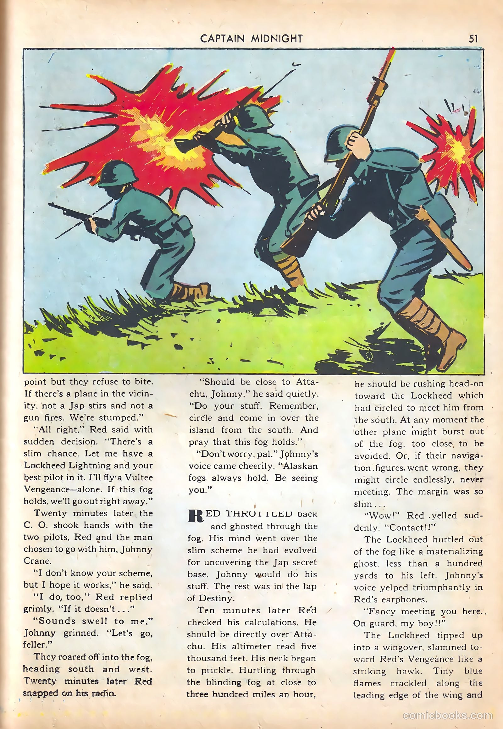 Captain Midnight #10 — page 51 of 68