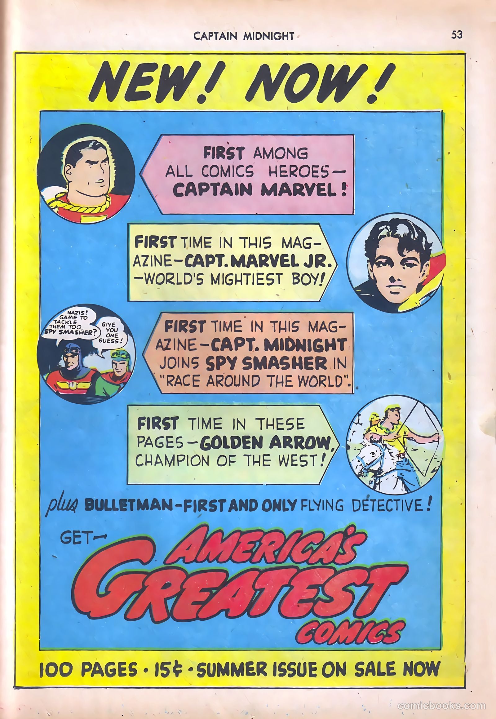 Captain Midnight #10 — page 53 of 68