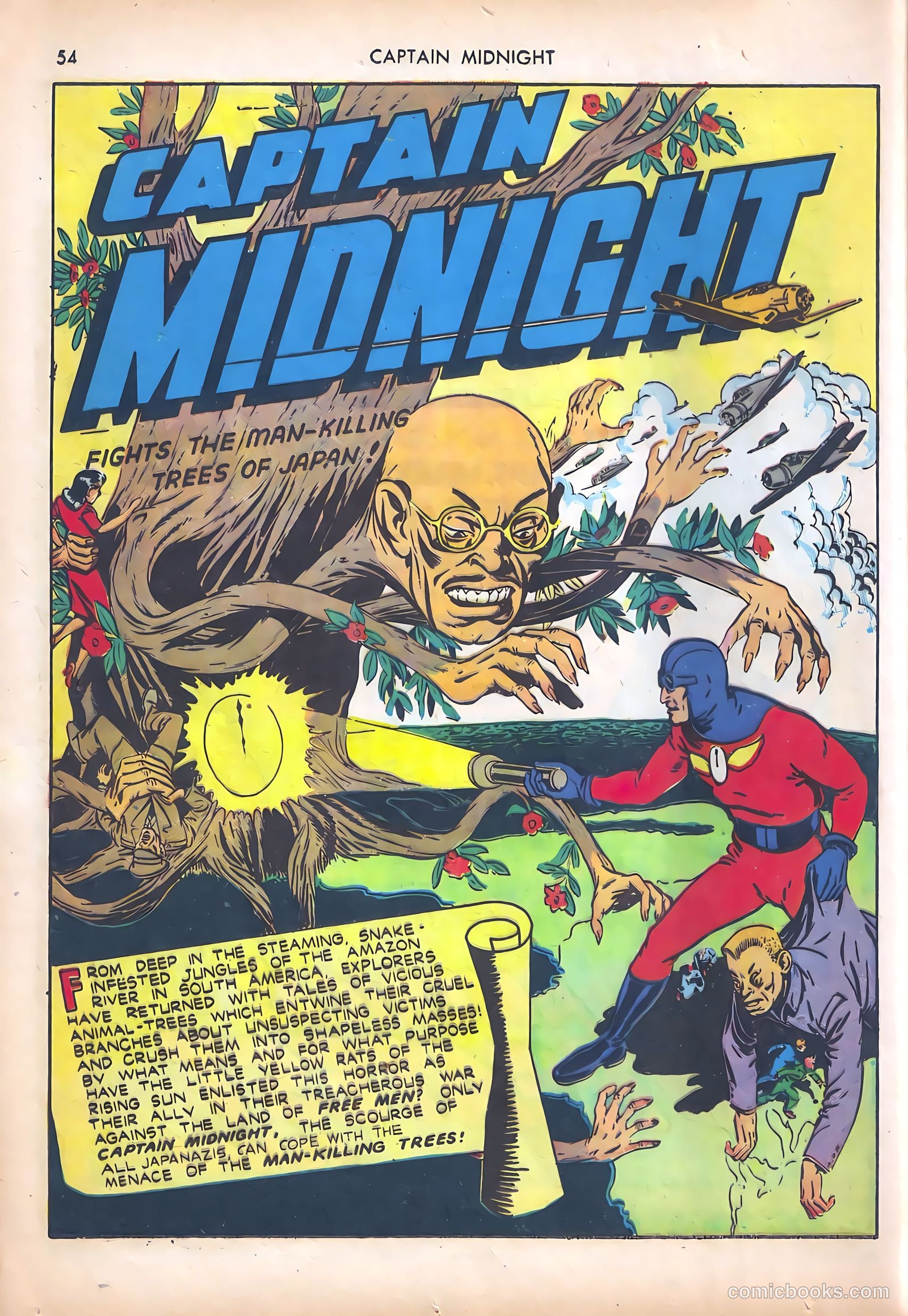 Captain Midnight #10 — page 54 of 68