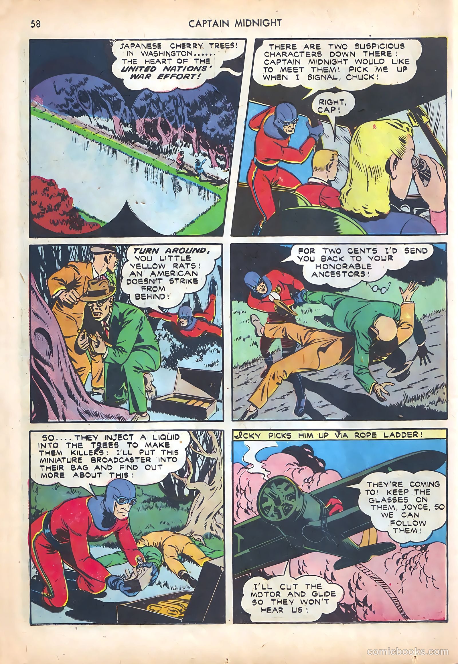 Captain Midnight #10 — page 58 of 68