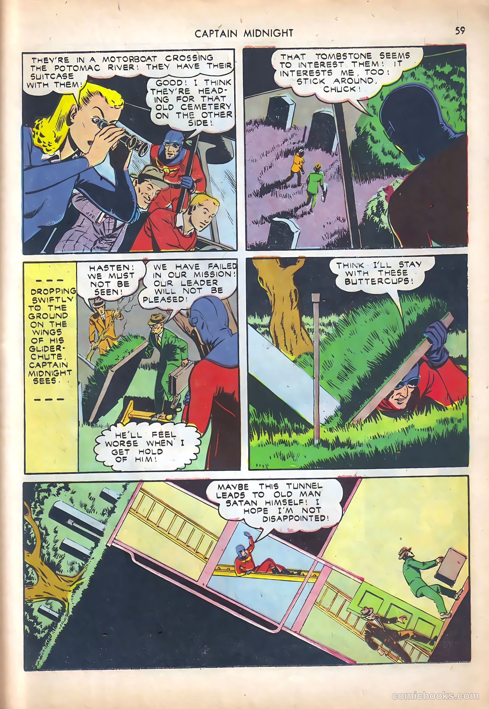 Captain Midnight #10 — page 59 of 68