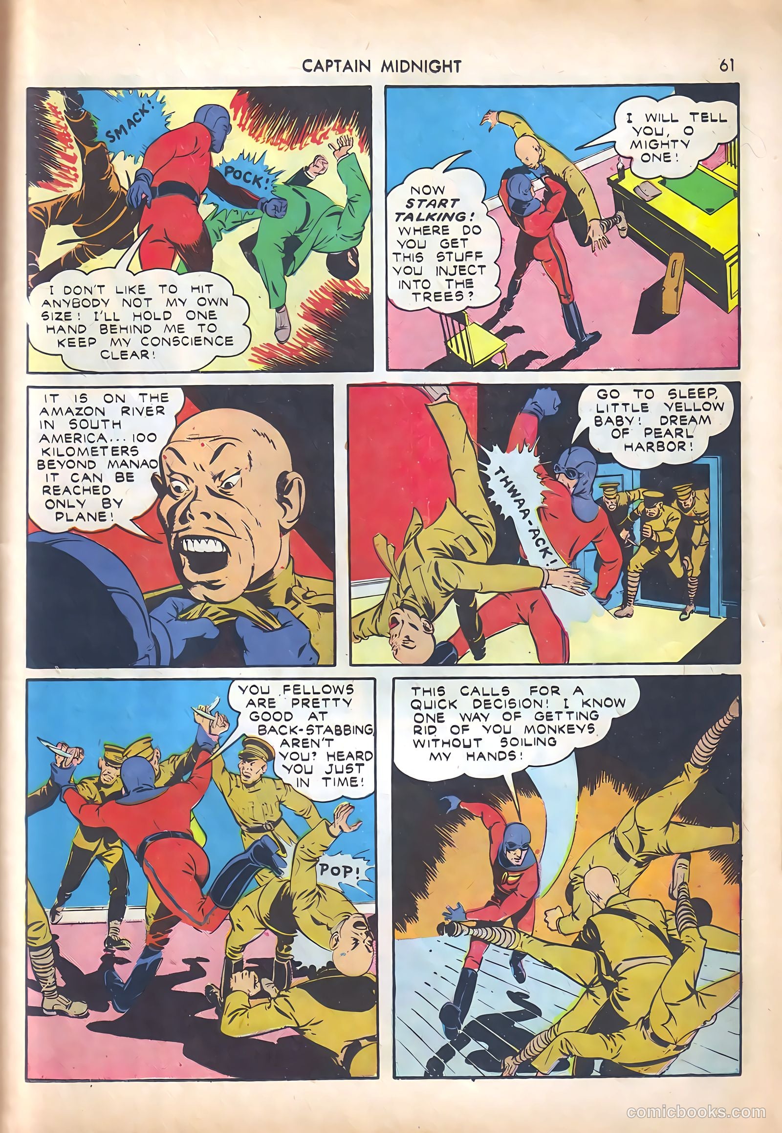 Captain Midnight #10 — page 61 of 68